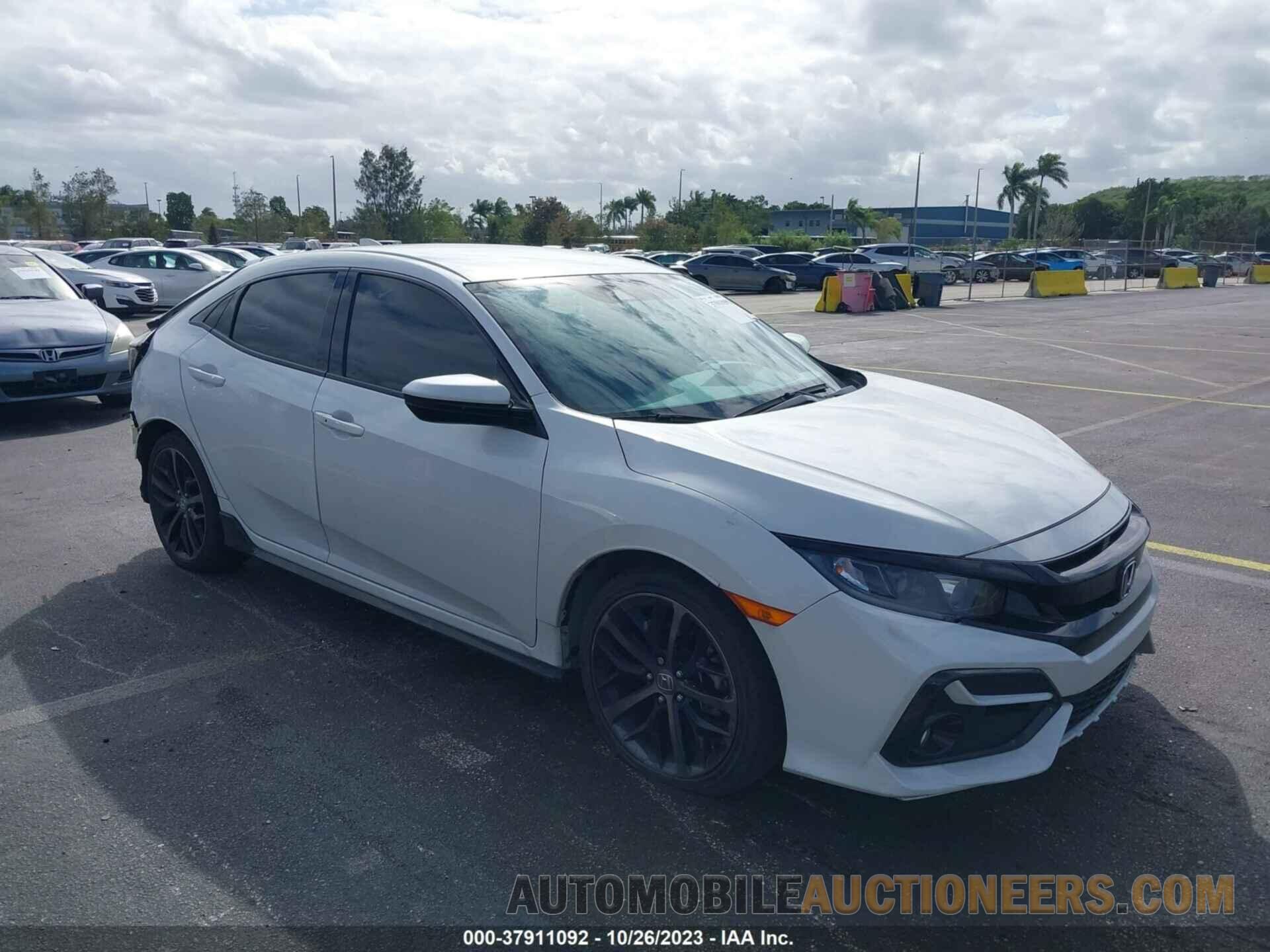 SHHFK7H45MU212676 HONDA CIVIC HATCHBACK 2021