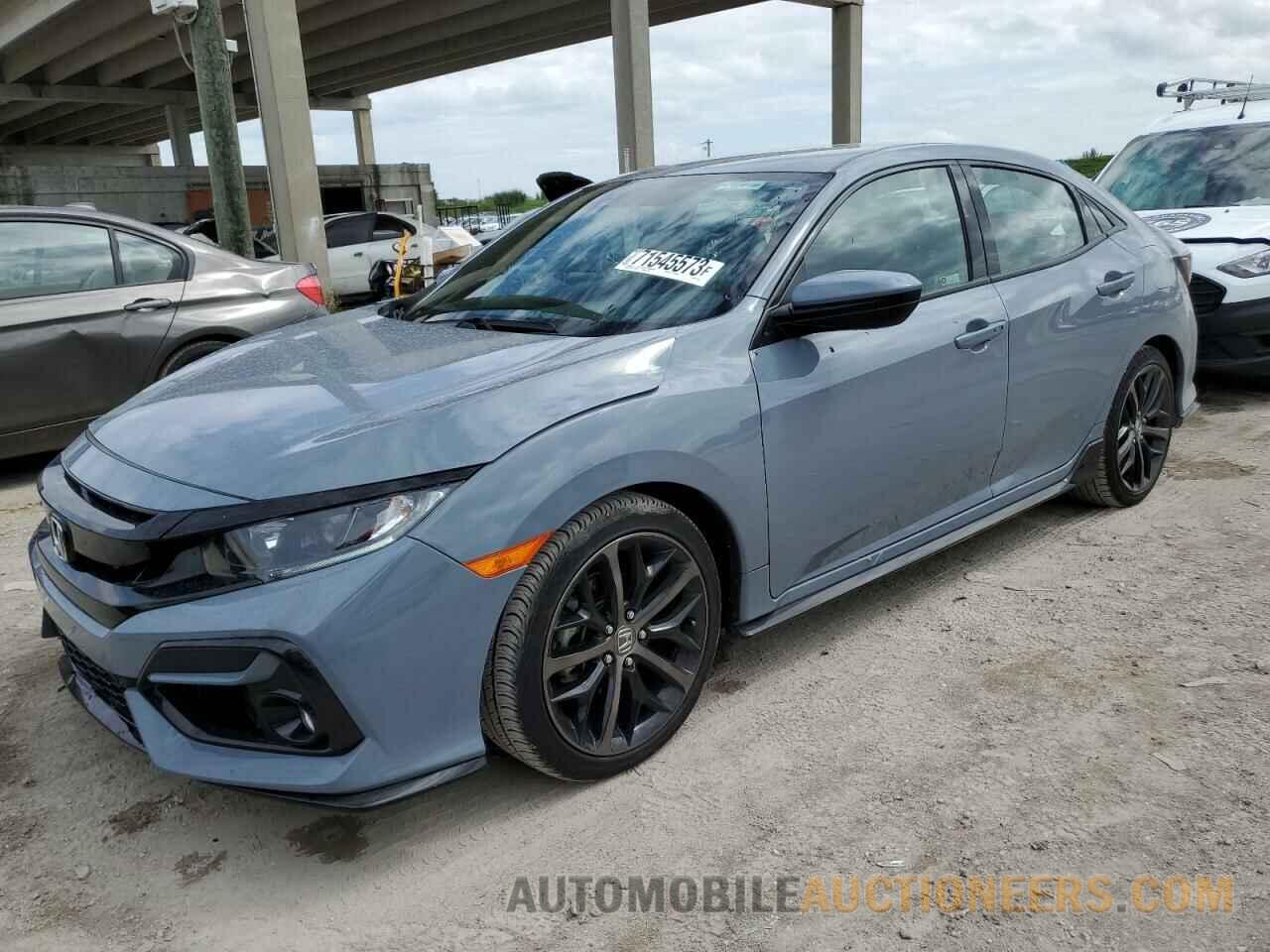 SHHFK7H45MU219188 HONDA CIVIC 2021