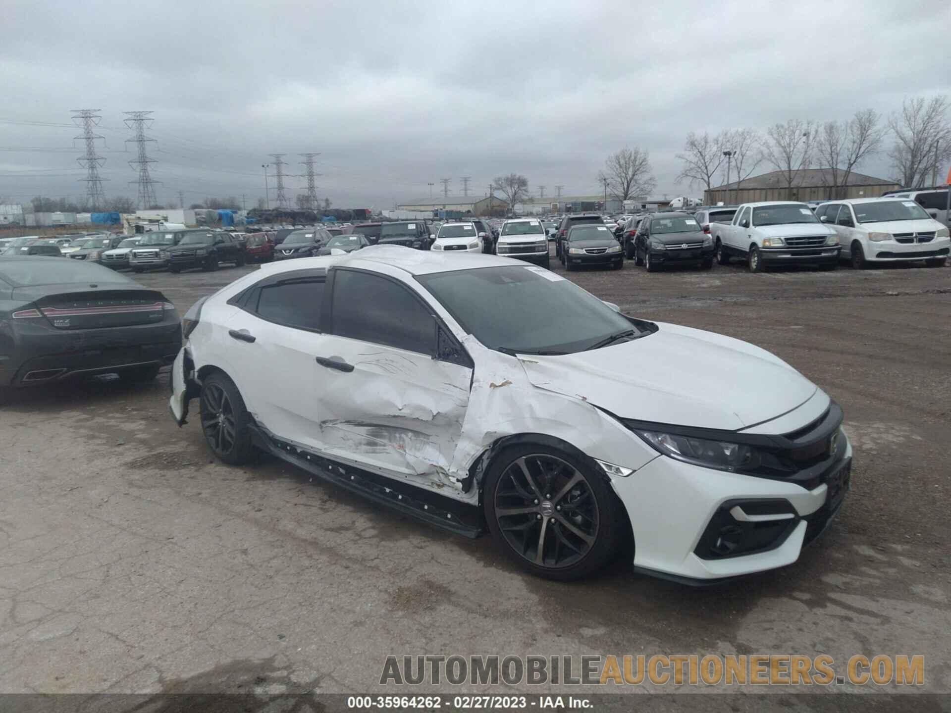 SHHFK7H45MU228070 HONDA CIVIC HATCHBACK 2021