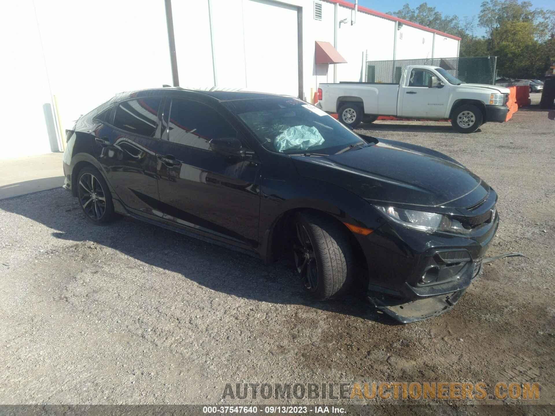 SHHFK7H45MU229607 HONDA CIVIC 2021