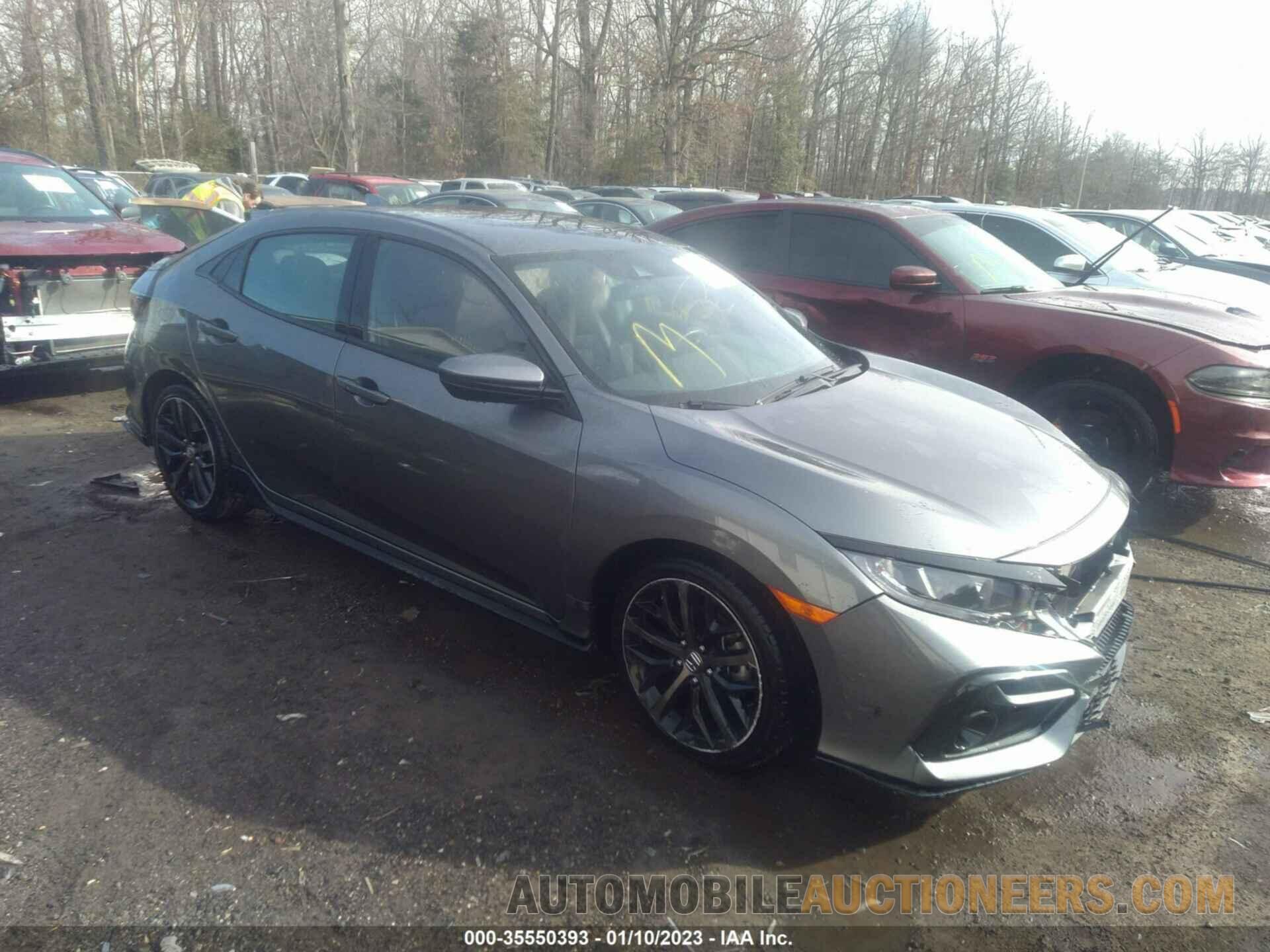 SHHFK7H45MU414076 HONDA CIVIC HATCHBACK 2021