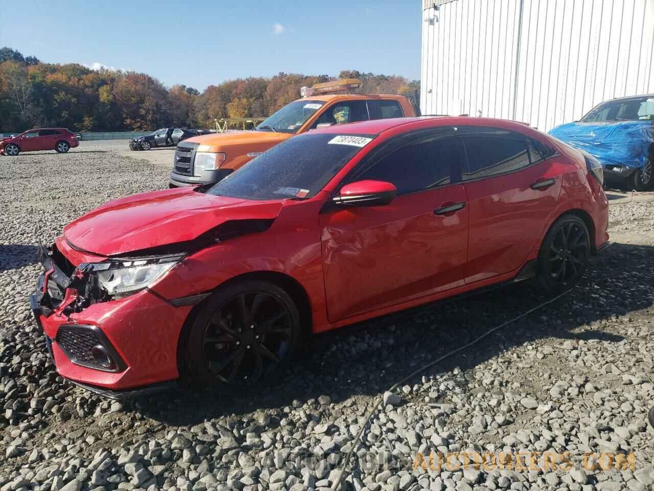 SHHFK7H46JU421923 HONDA CIVIC 2018