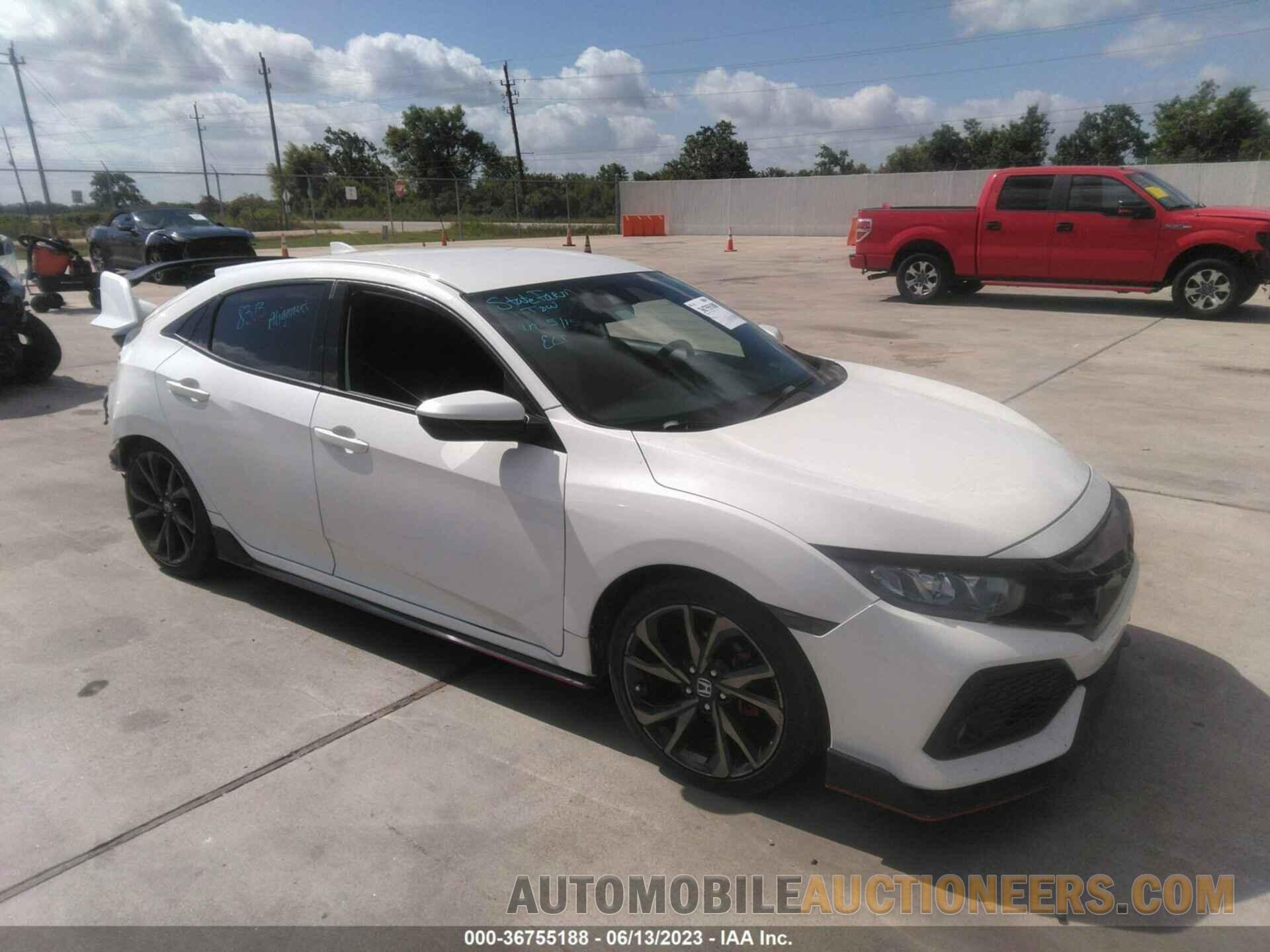 SHHFK7H46KU225871 HONDA CIVIC HATCHBACK 2019