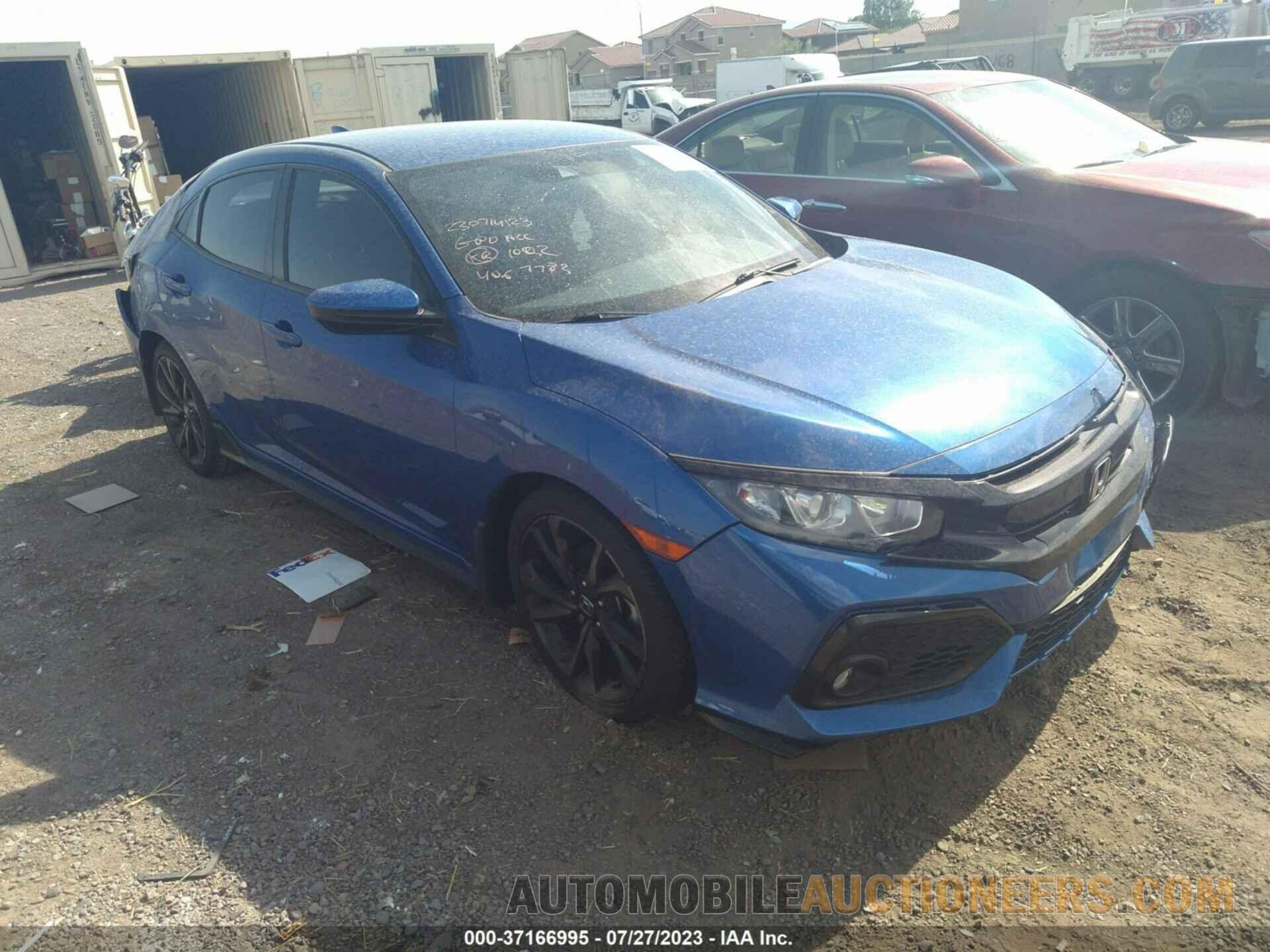 SHHFK7H46KU227782 HONDA CIVIC HATCHBACK 2019