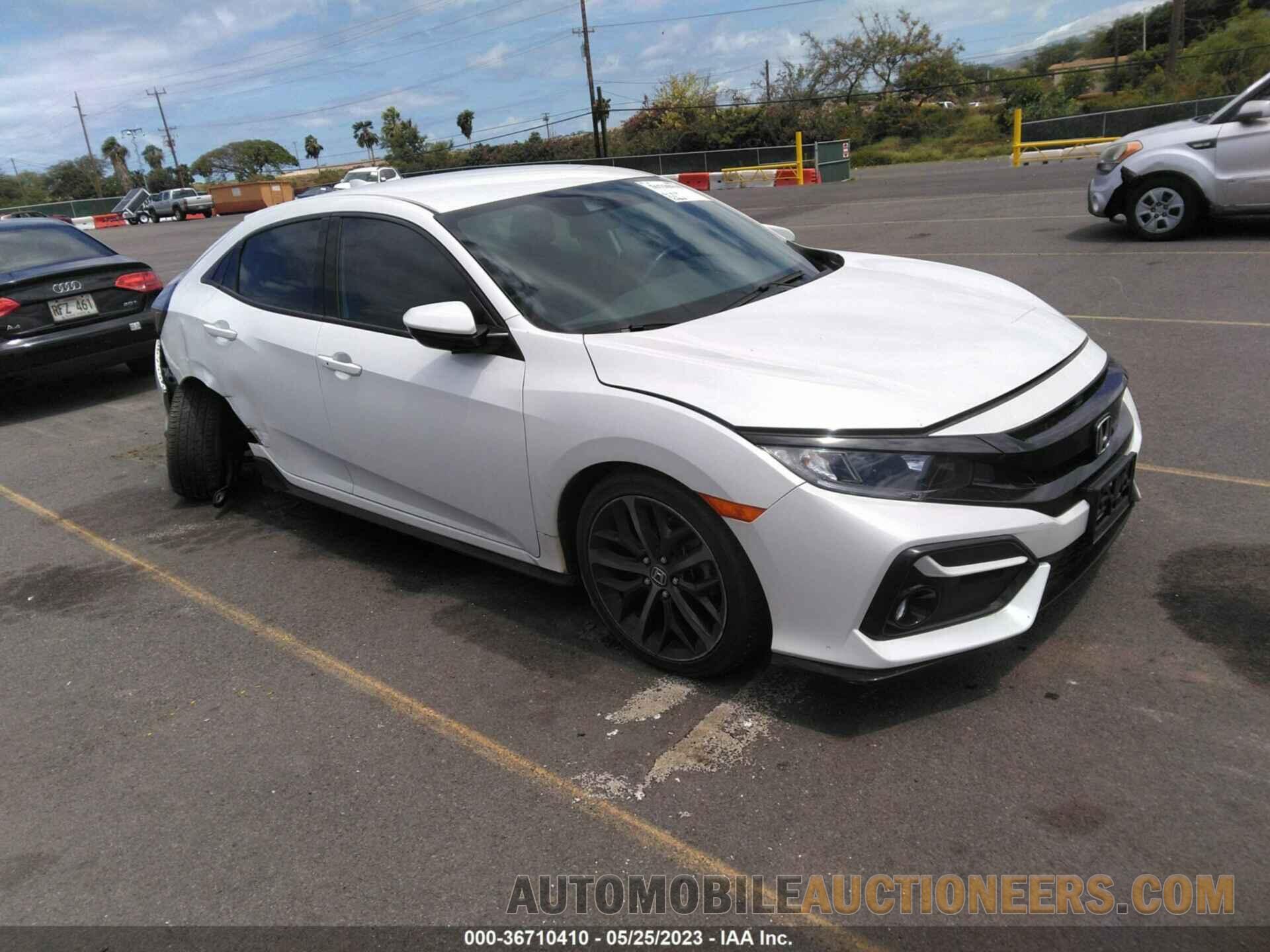 SHHFK7H46MU211018 HONDA CIVIC HATCHBACK 2021