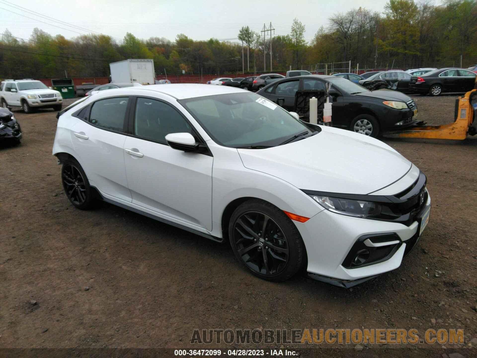 SHHFK7H46MU407797 HONDA CIVIC HATCHBACK 2021