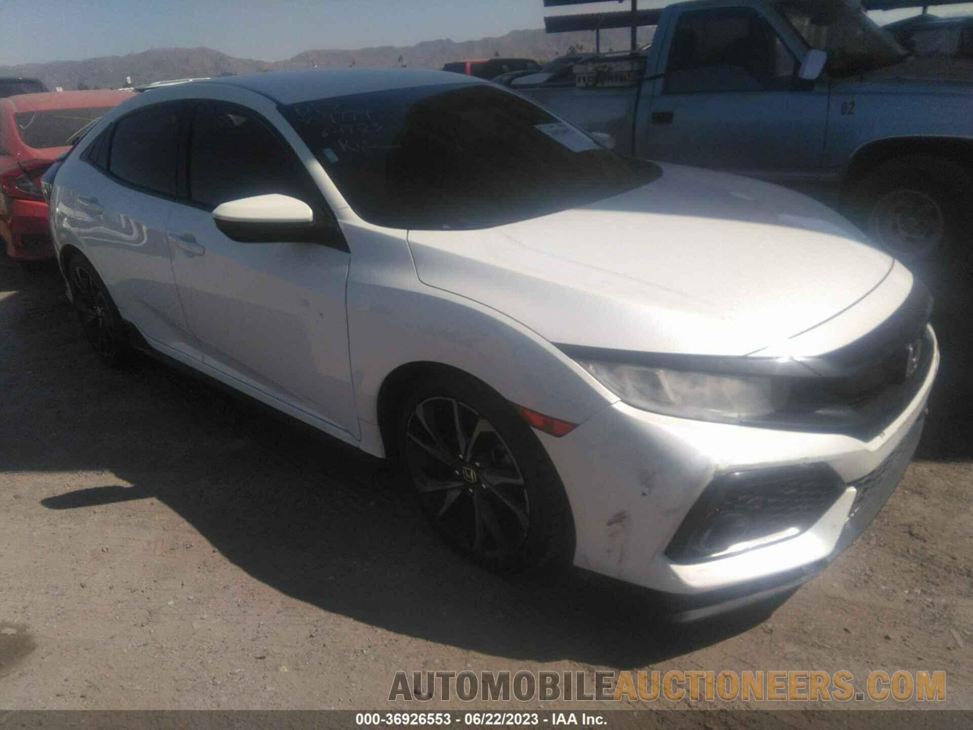 SHHFK7H47KU214779 HONDA CIVIC HATCHBACK 2019