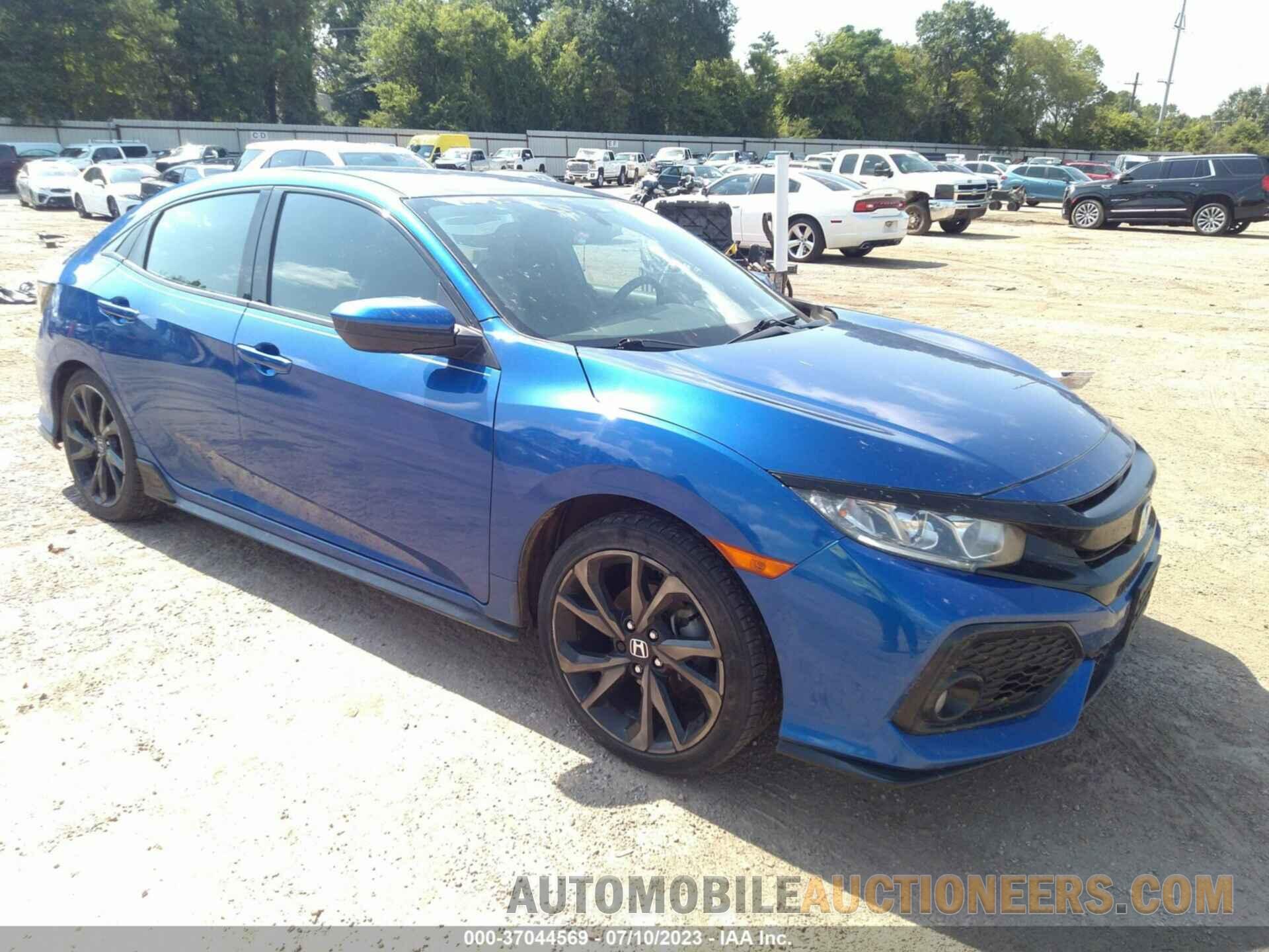 SHHFK7H48JU215244 HONDA CIVIC HATCHBACK 2018