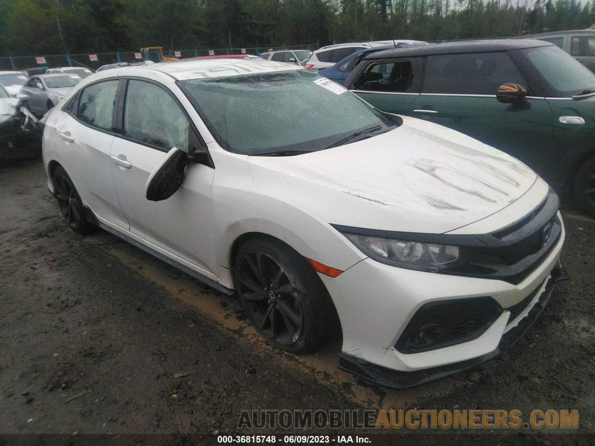 SHHFK7H48KU214791 HONDA CIVIC HATCHBACK 2019