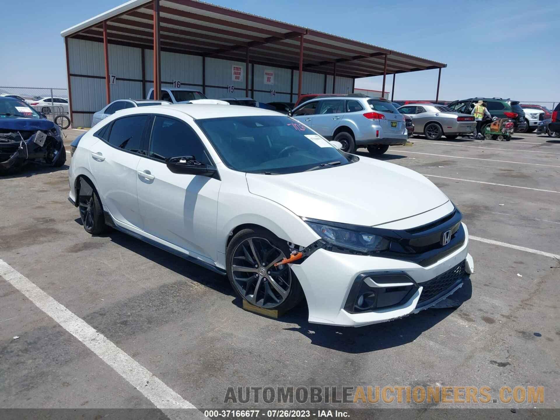 SHHFK7H48MU228869 HONDA CIVIC HATCHBACK 2021