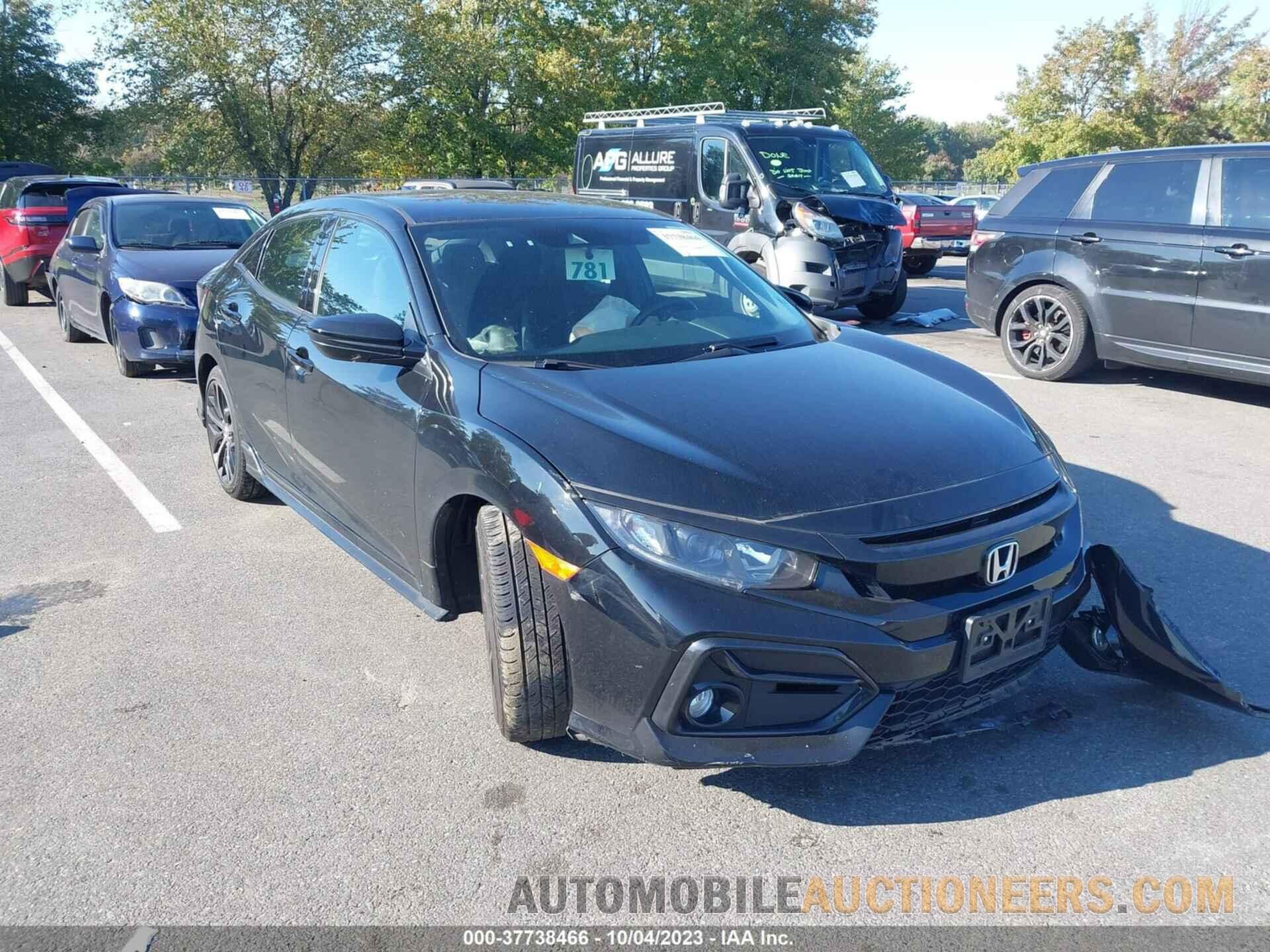 SHHFK7H48MU401824 HONDA CIVIC 2021