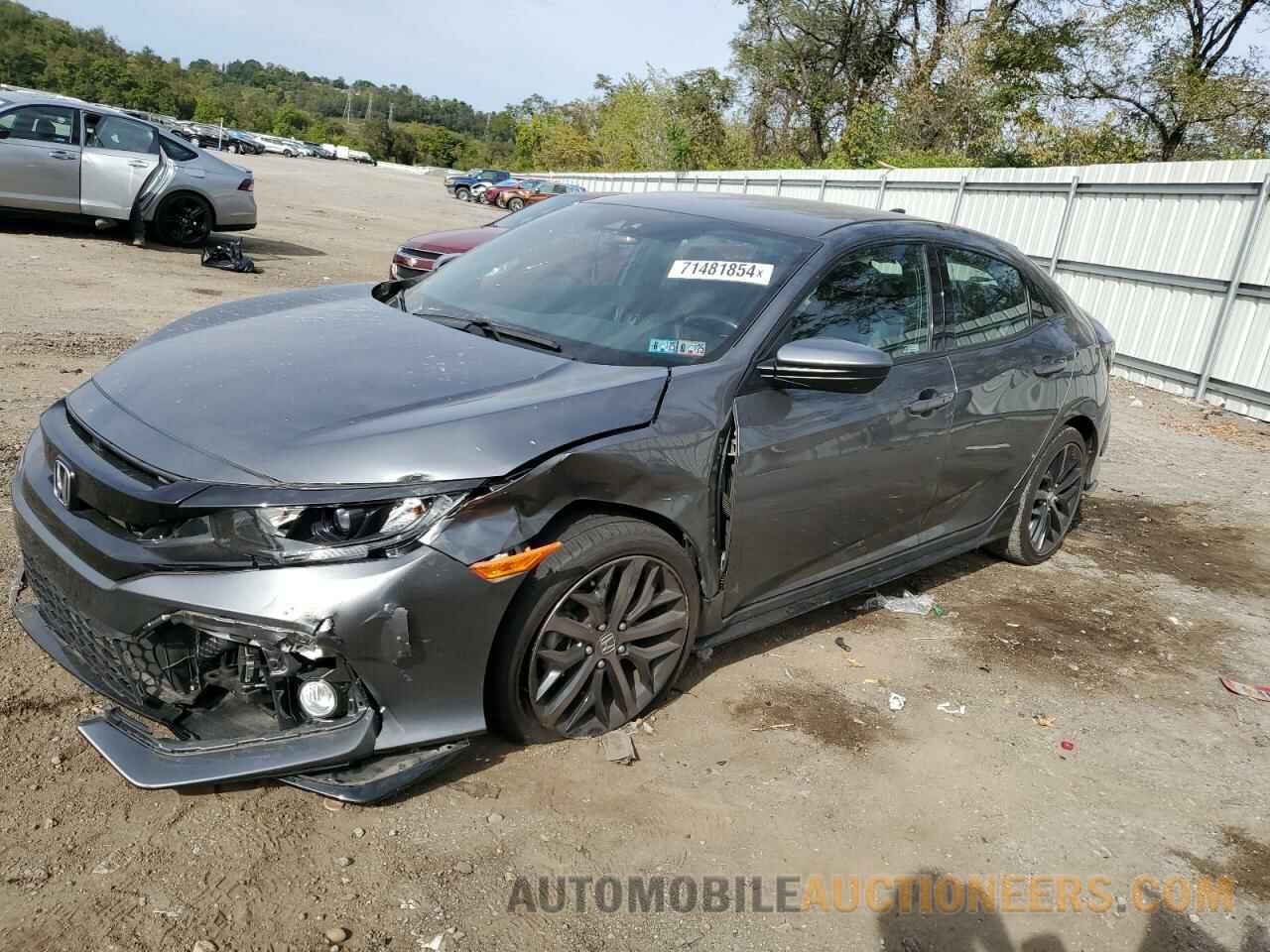 SHHFK7H48MU411446 HONDA CIVIC 2021