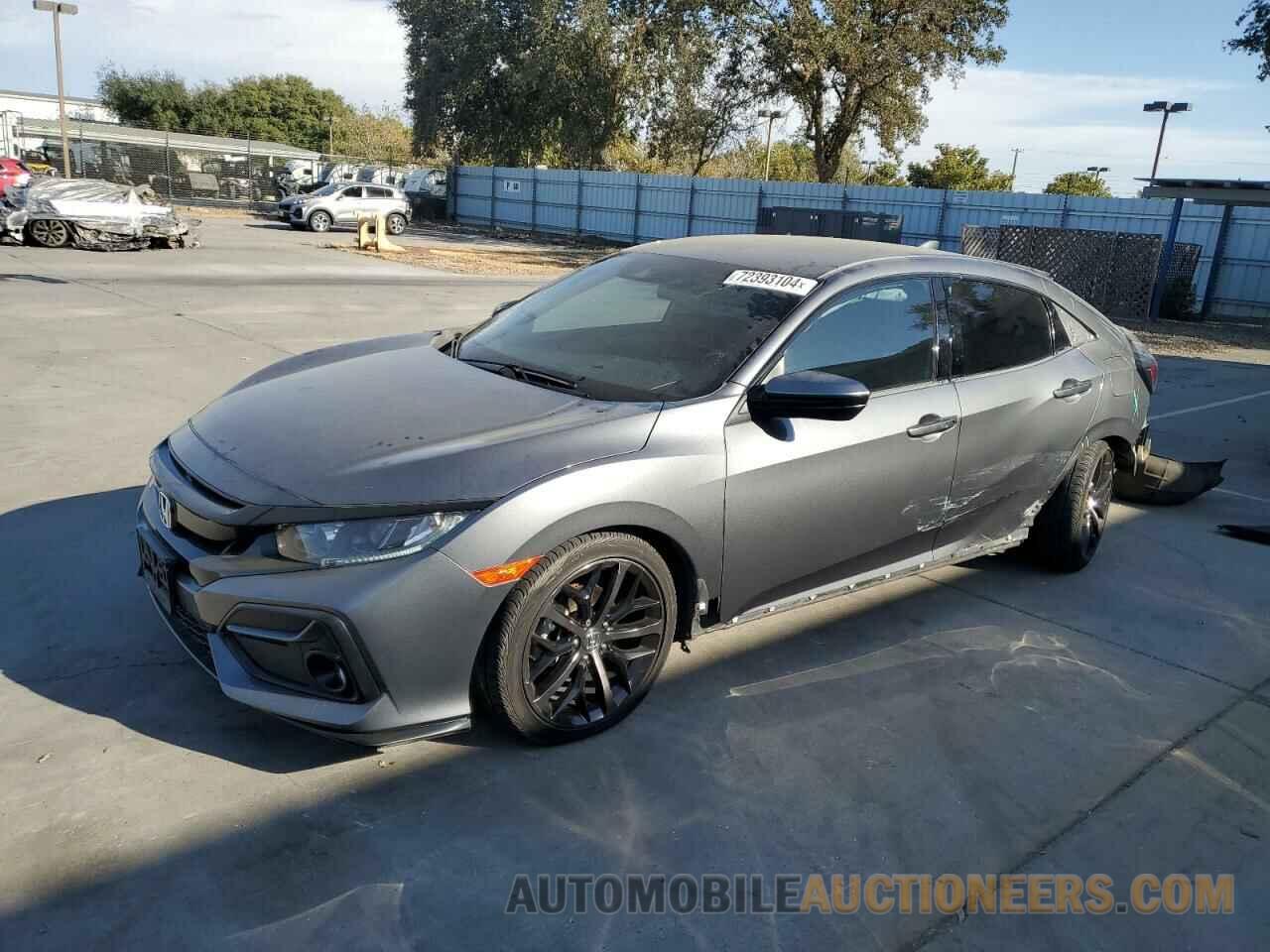 SHHFK7H48MU416002 HONDA CIVIC 2021