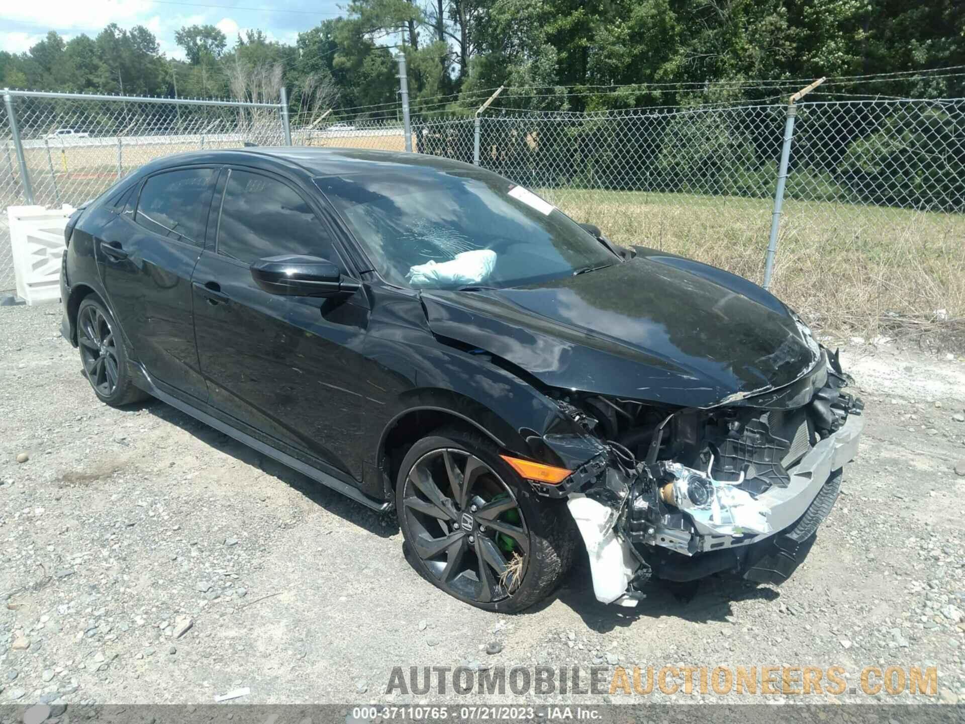 SHHFK7H49JU212840 HONDA CIVIC HATCHBACK 2018