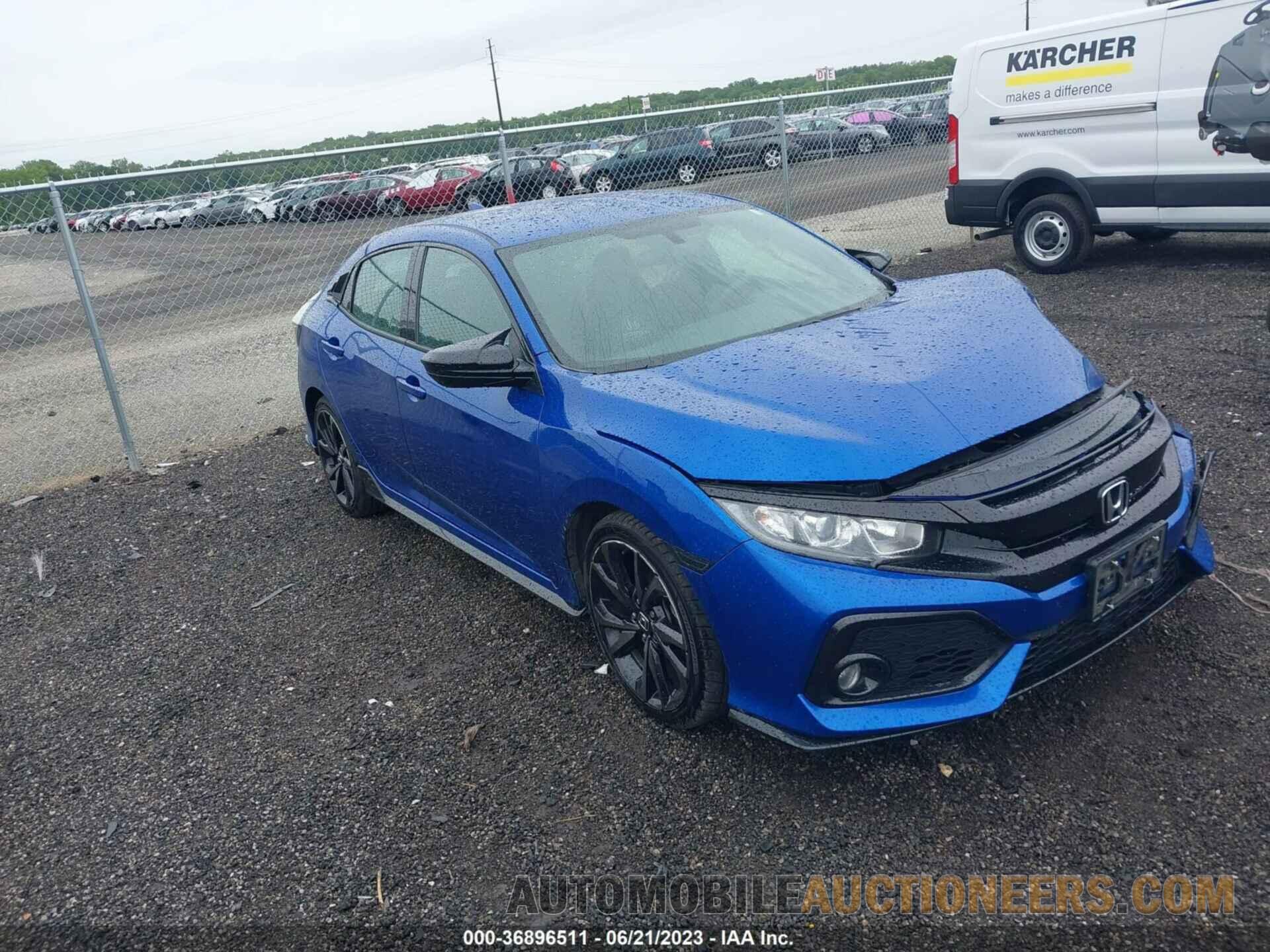 SHHFK7H49JU410995 HONDA CIVIC HATCHBACK 2018