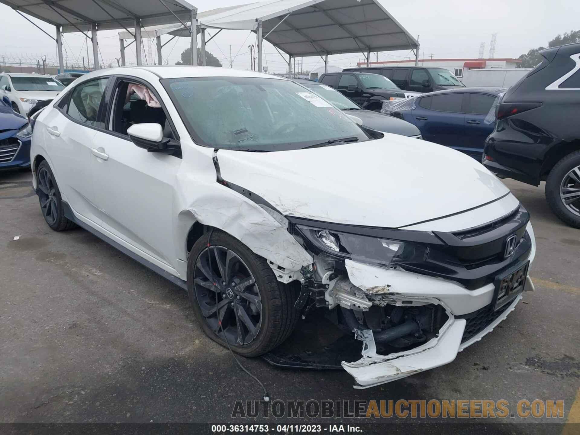 SHHFK7H49JU424623 HONDA CIVIC HATCHBACK 2018