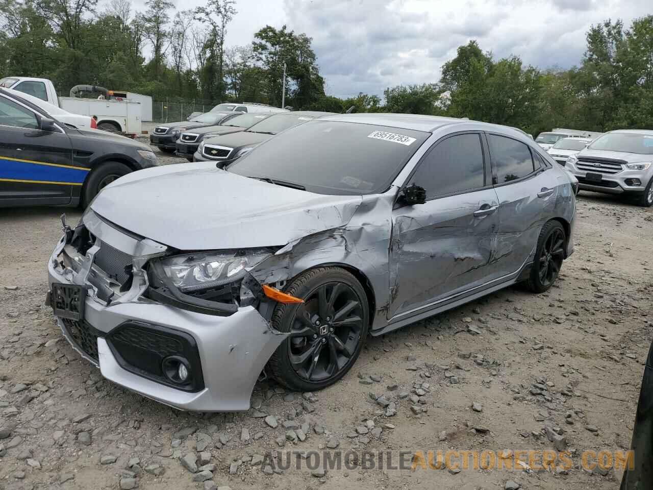 SHHFK7H49KU412456 HONDA CIVIC 2019