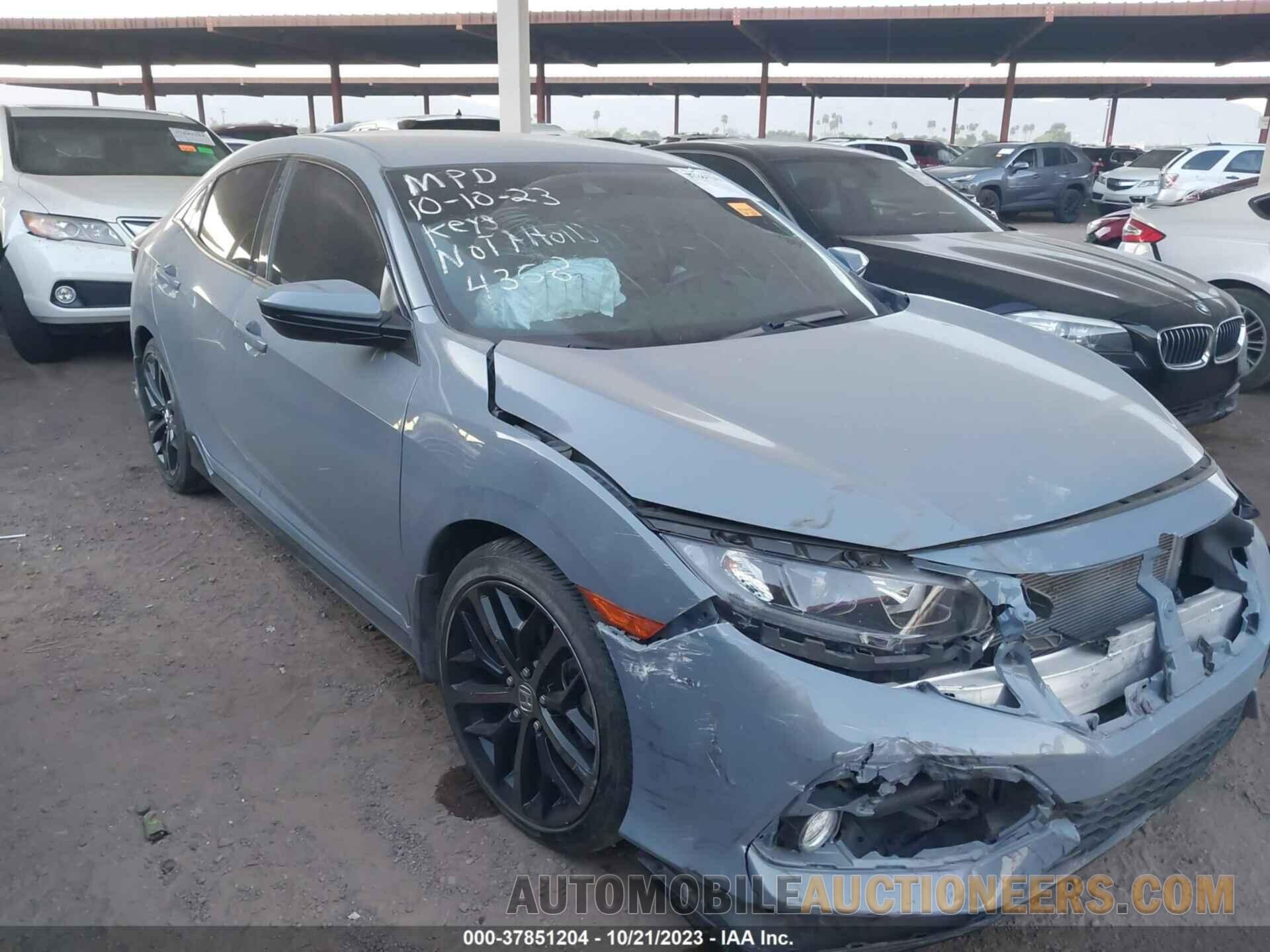 SHHFK7H49MU204368 HONDA CIVIC 2021