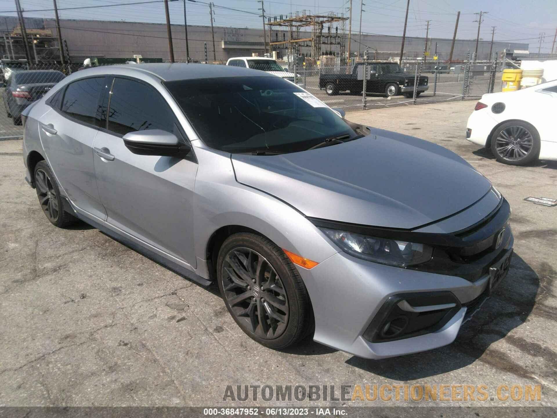 SHHFK7H49MU418258 HONDA CIVIC HATCHBACK 2021