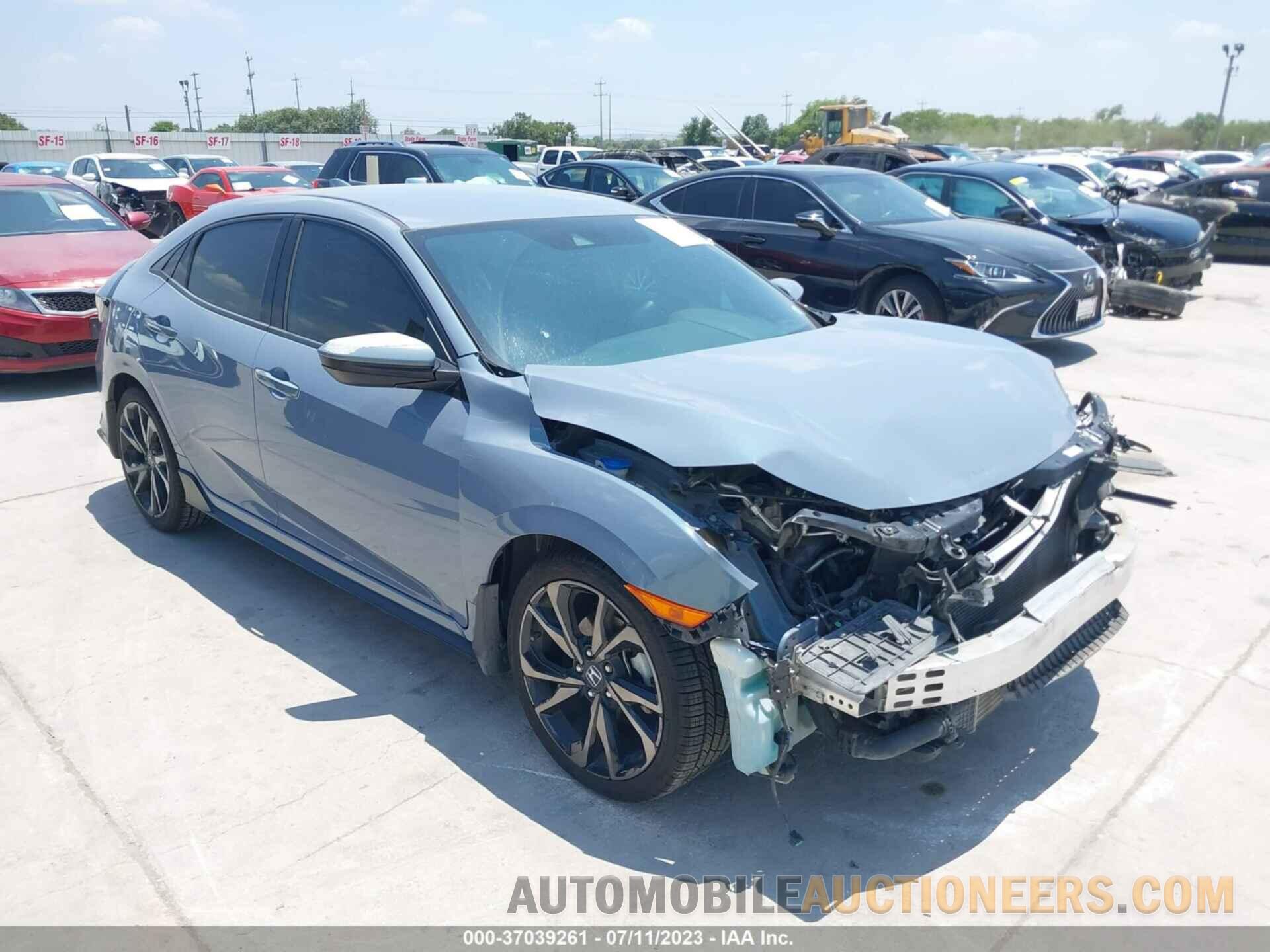 SHHFK7H4XKU212282 HONDA CIVIC HATCHBACK 2019