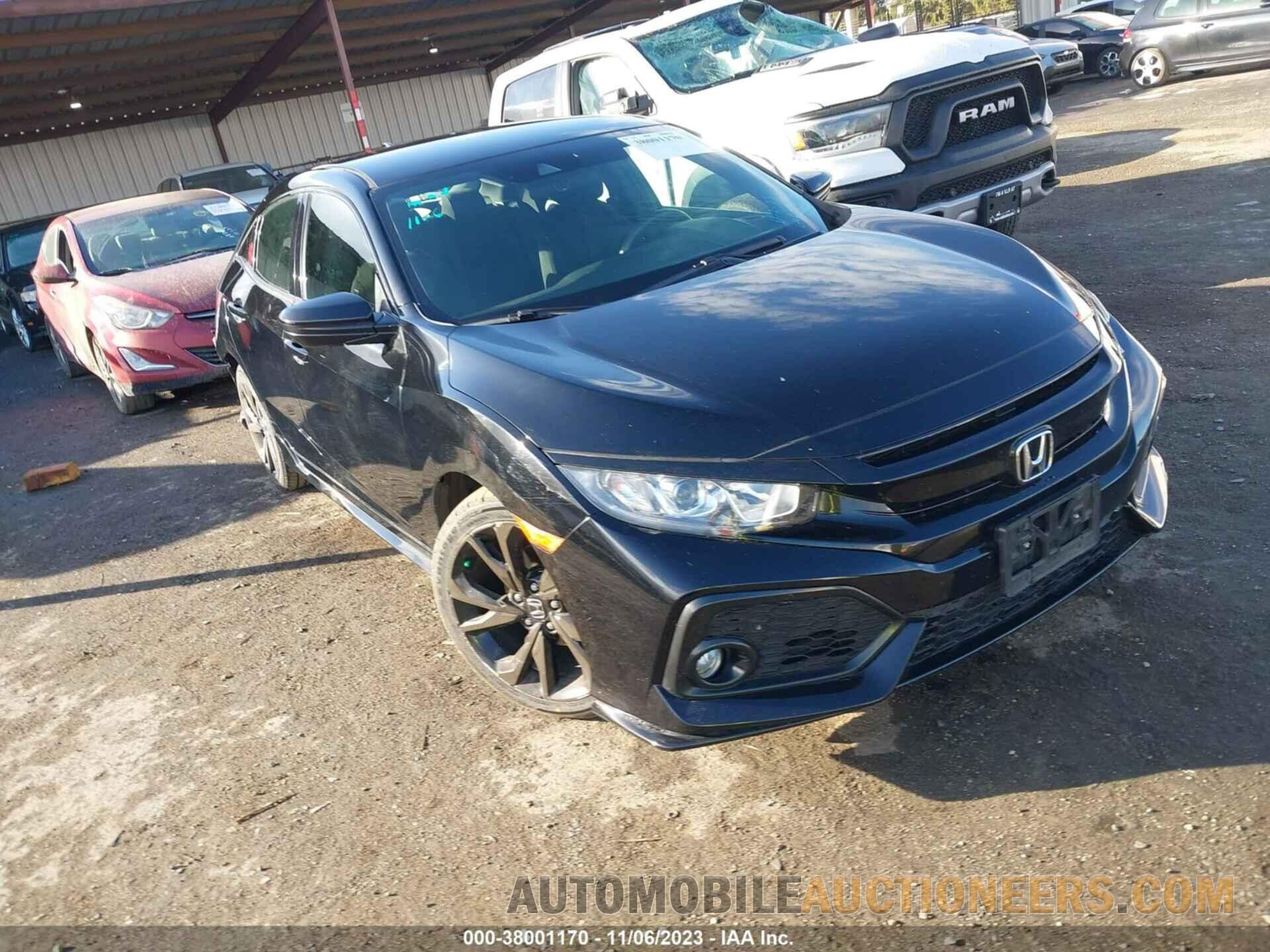 SHHFK7H4XKU221287 HONDA CIVIC 2019