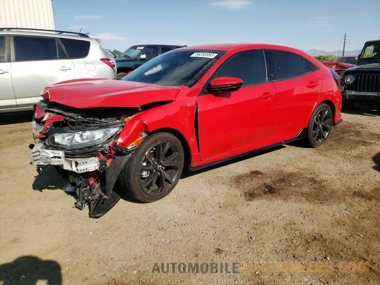 SHHFK7H4XKU224643 HONDA CIVIC 2019