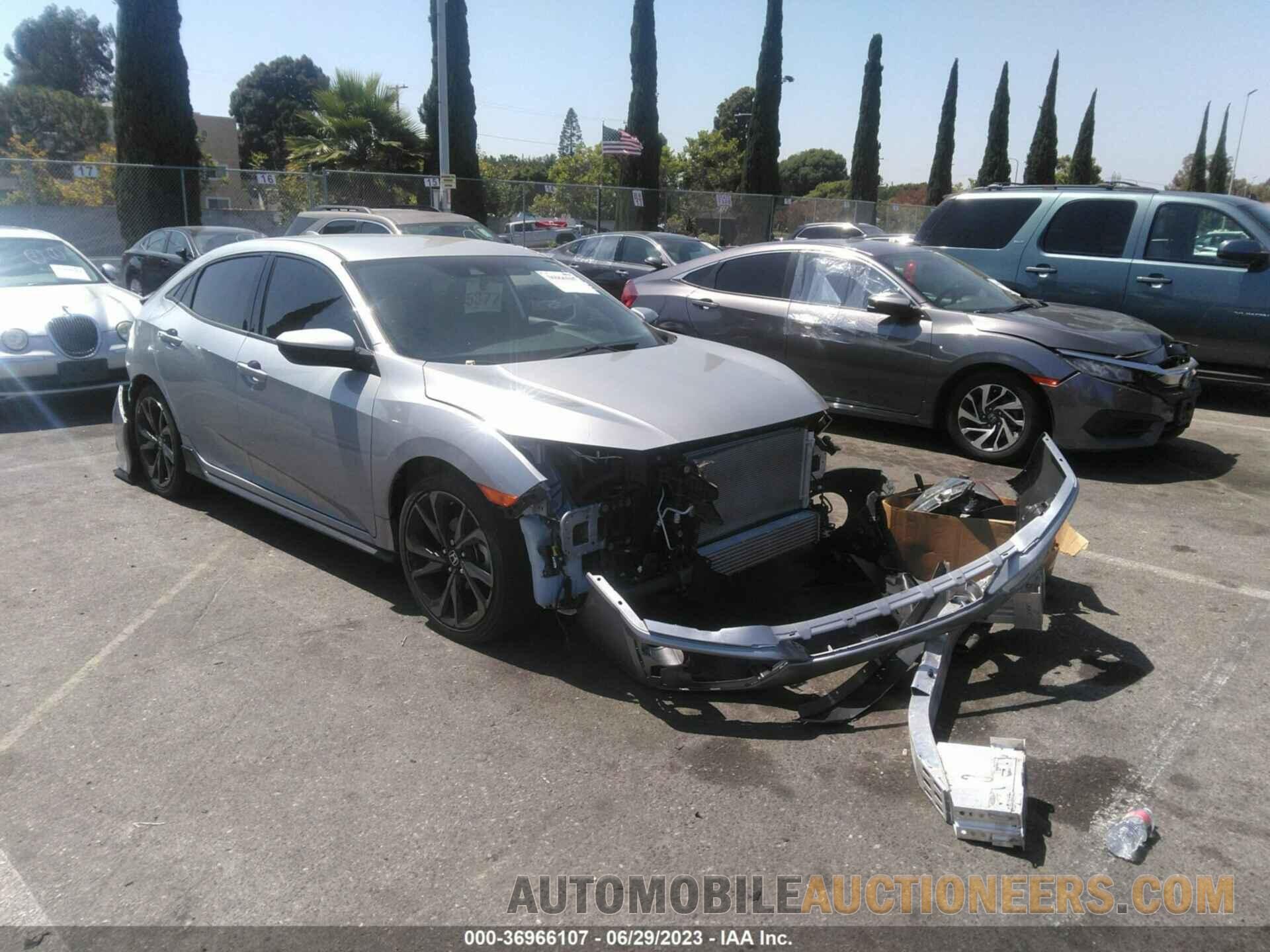 SHHFK7H4XKU406794 HONDA CIVIC HATCHBACK 2019