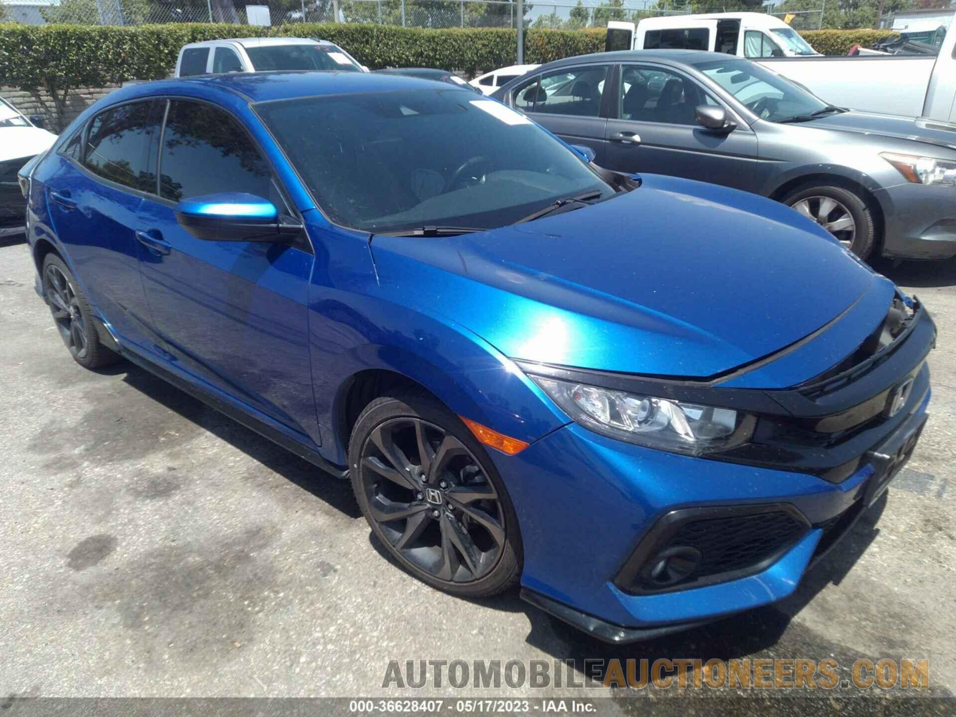 SHHFK7H4XKU417343 HONDA CIVIC HATCHBACK 2019