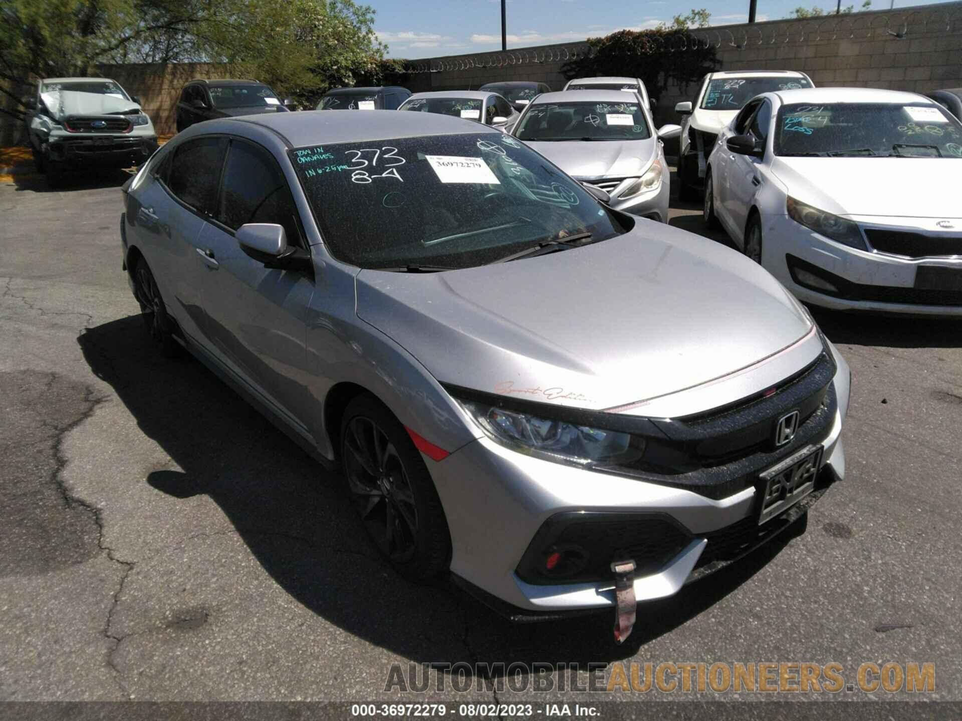 SHHFK7H4XKU424082 HONDA CIVIC HATCHBACK 2019