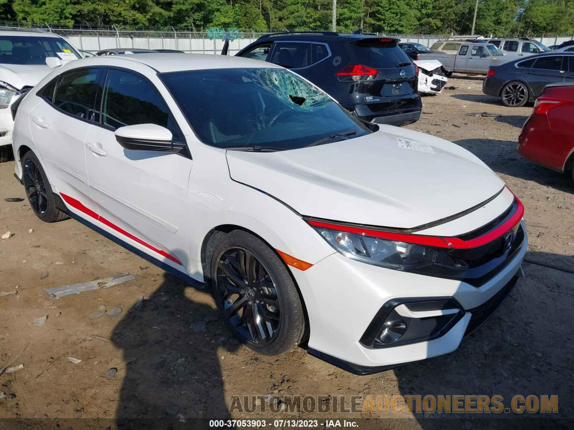 SHHFK7H4XMU203472 HONDA CIVIC HATCHBACK 2021