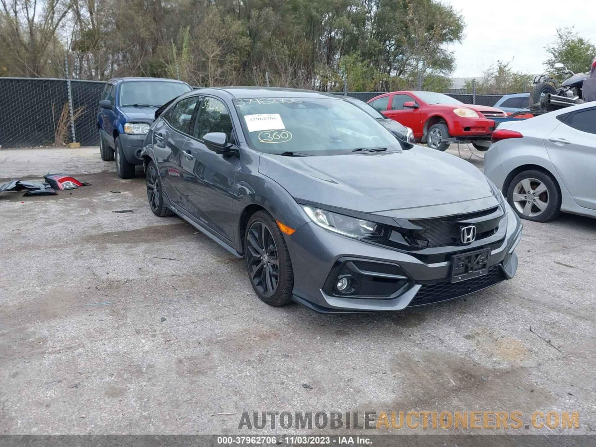 SHHFK7H4XMU205626 HONDA CIVIC 2021