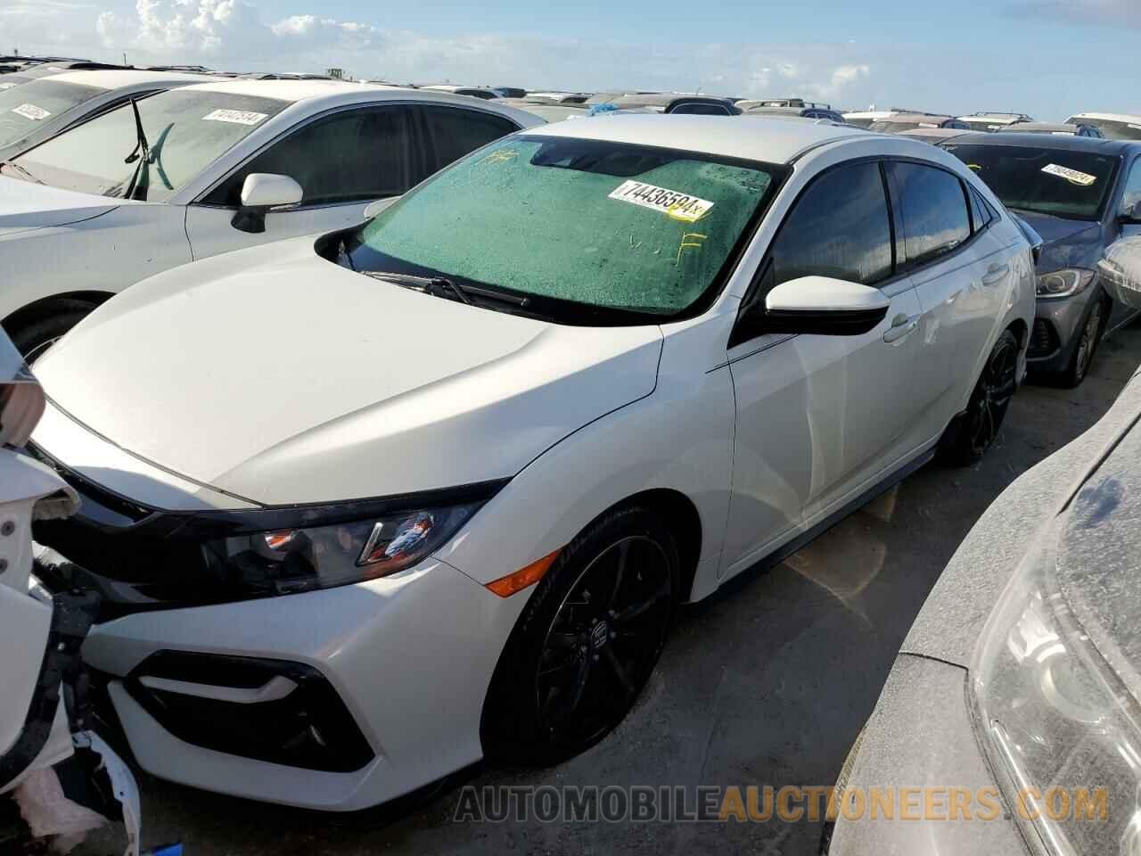 SHHFK7H4XMU227190 HONDA CIVIC 2021