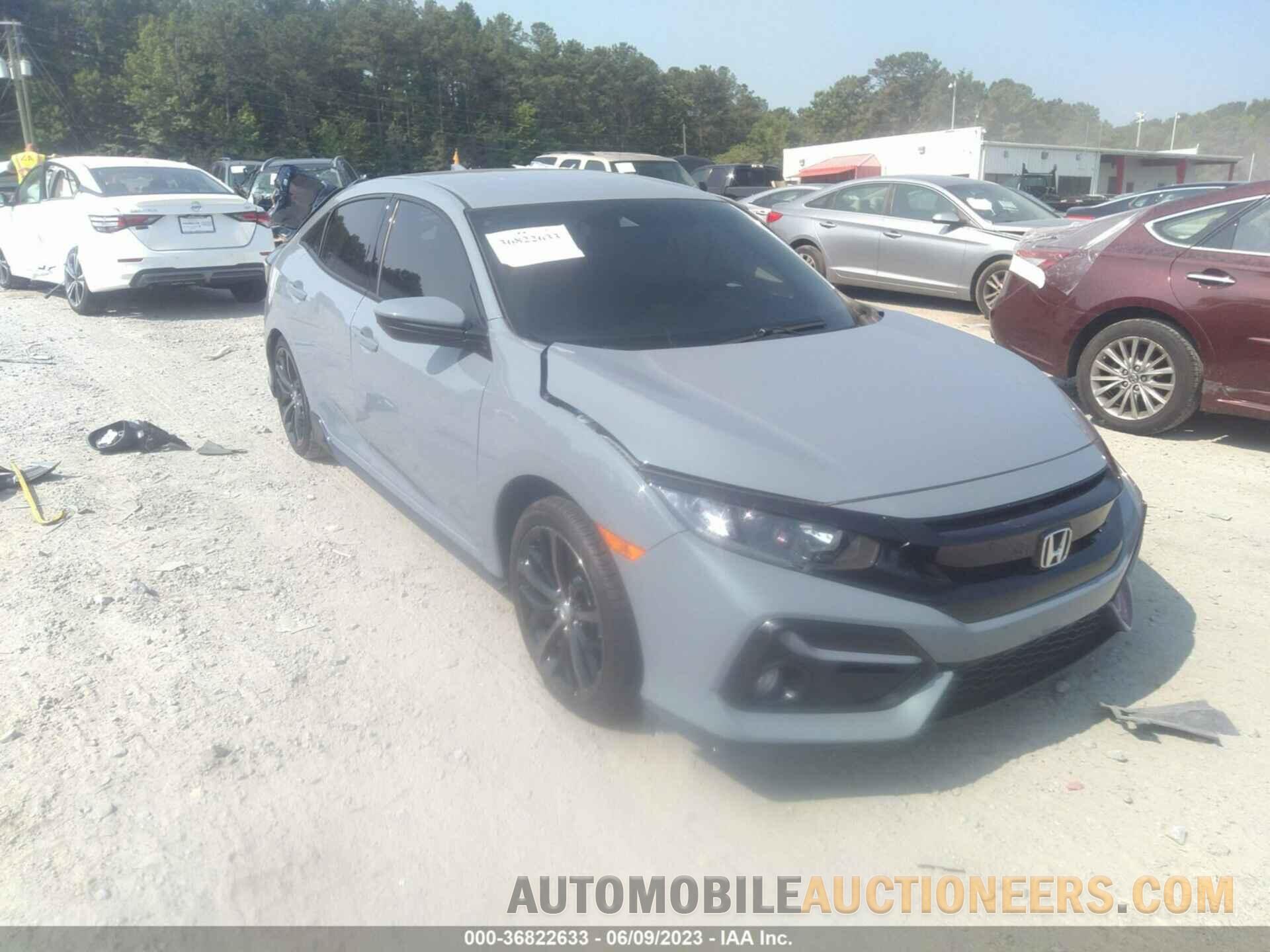 SHHFK7H4XMU228243 HONDA CIVIC HATCHBACK 2021