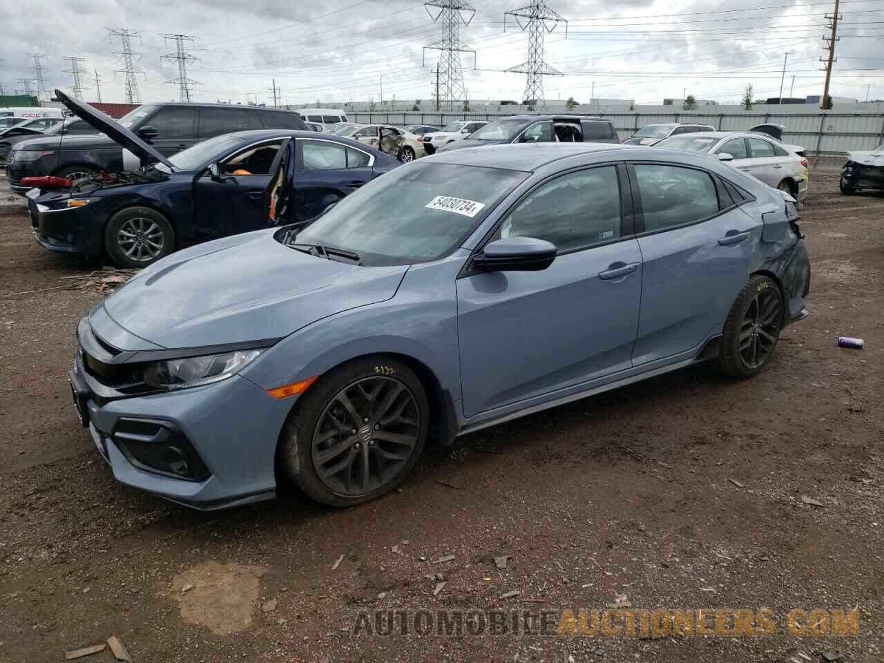 SHHFK7H4XMU230249 HONDA CIVIC 2021