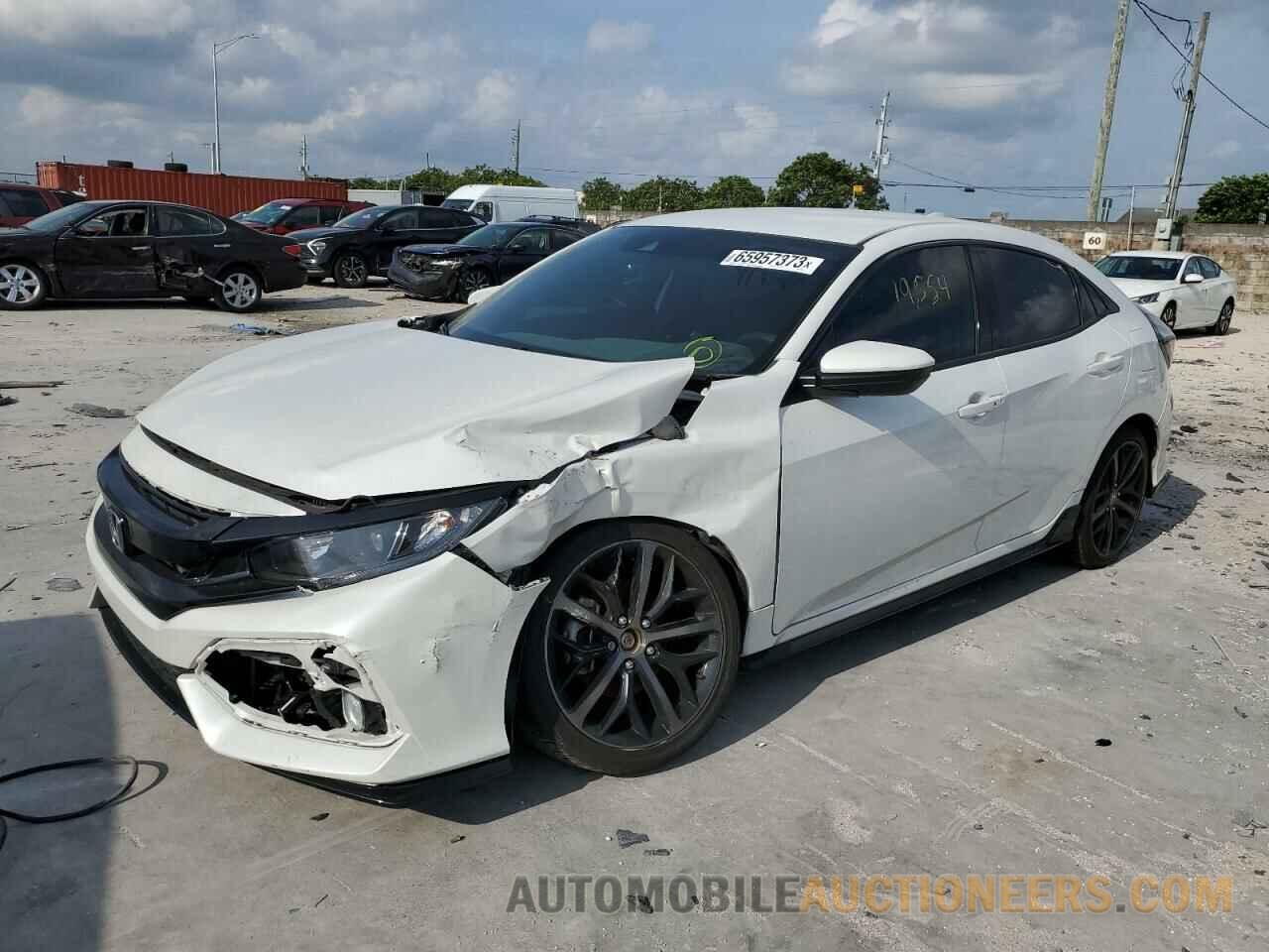 SHHFK7H4XMU230476 HONDA CIVIC 2021