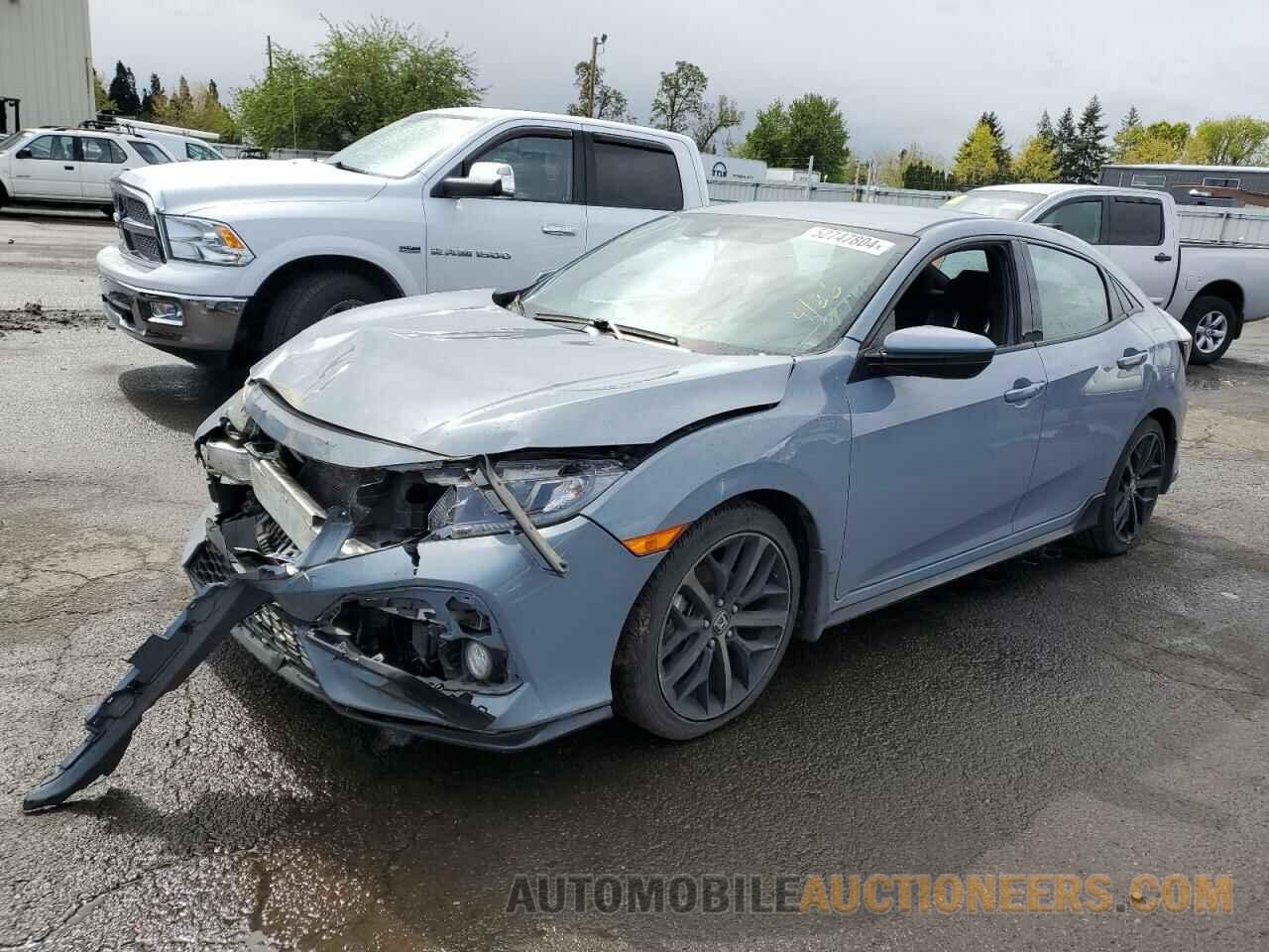 SHHFK7H4XMU402196 HONDA CIVIC 2021