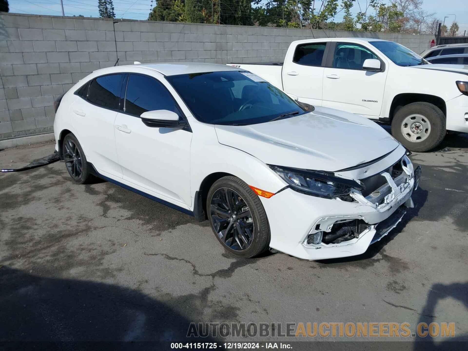 SHHFK7H4XMU408919 HONDA CIVIC 2021