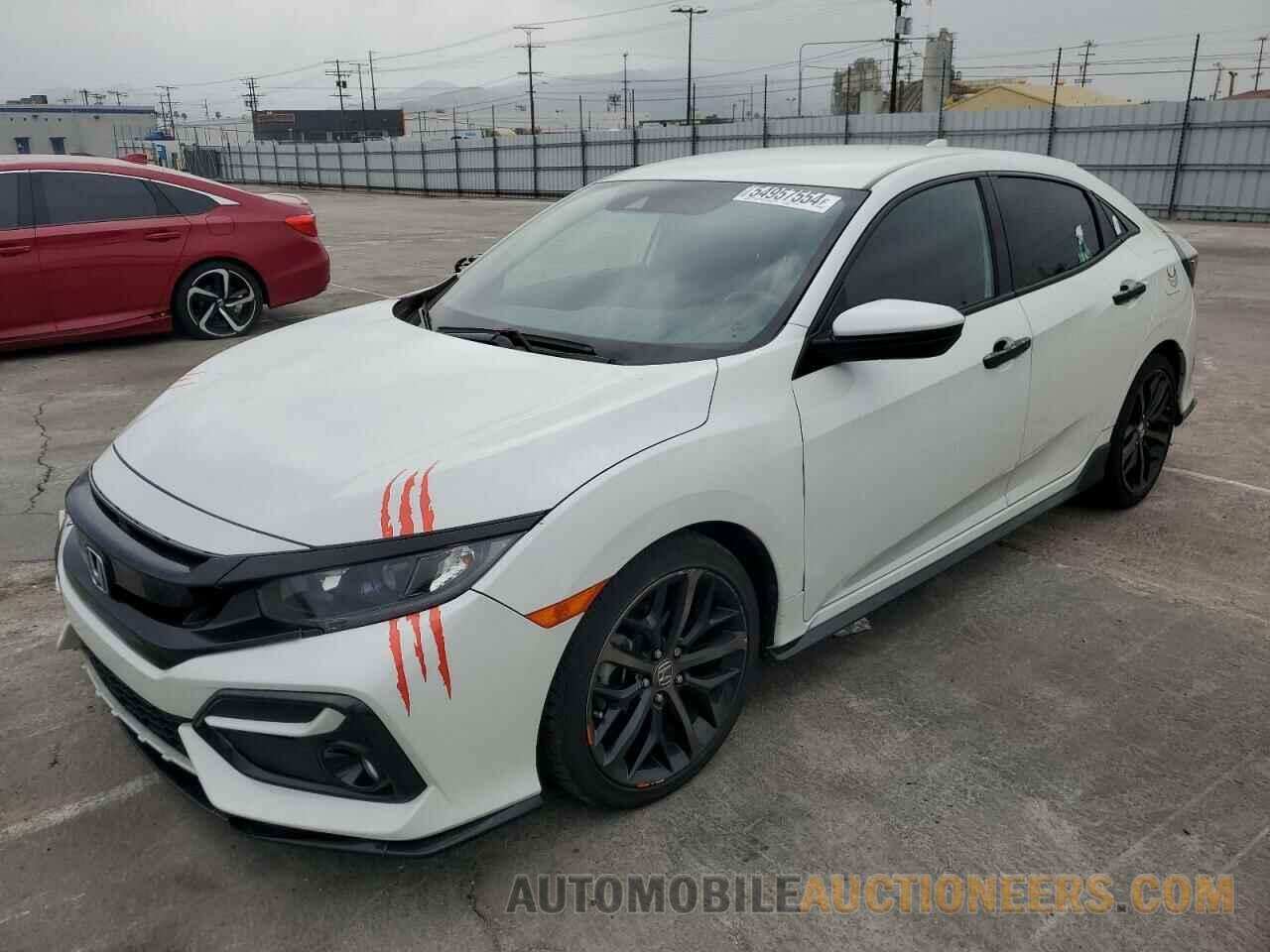 SHHFK7H4XMU409553 HONDA CIVIC 2021