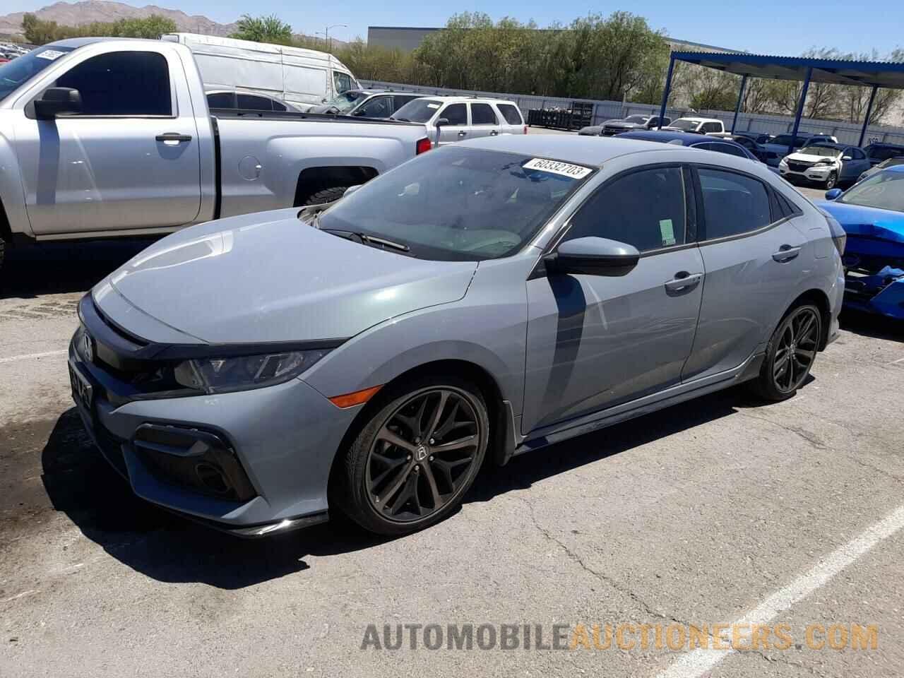 SHHFK7H4XMU411609 HONDA CIVIC 2021