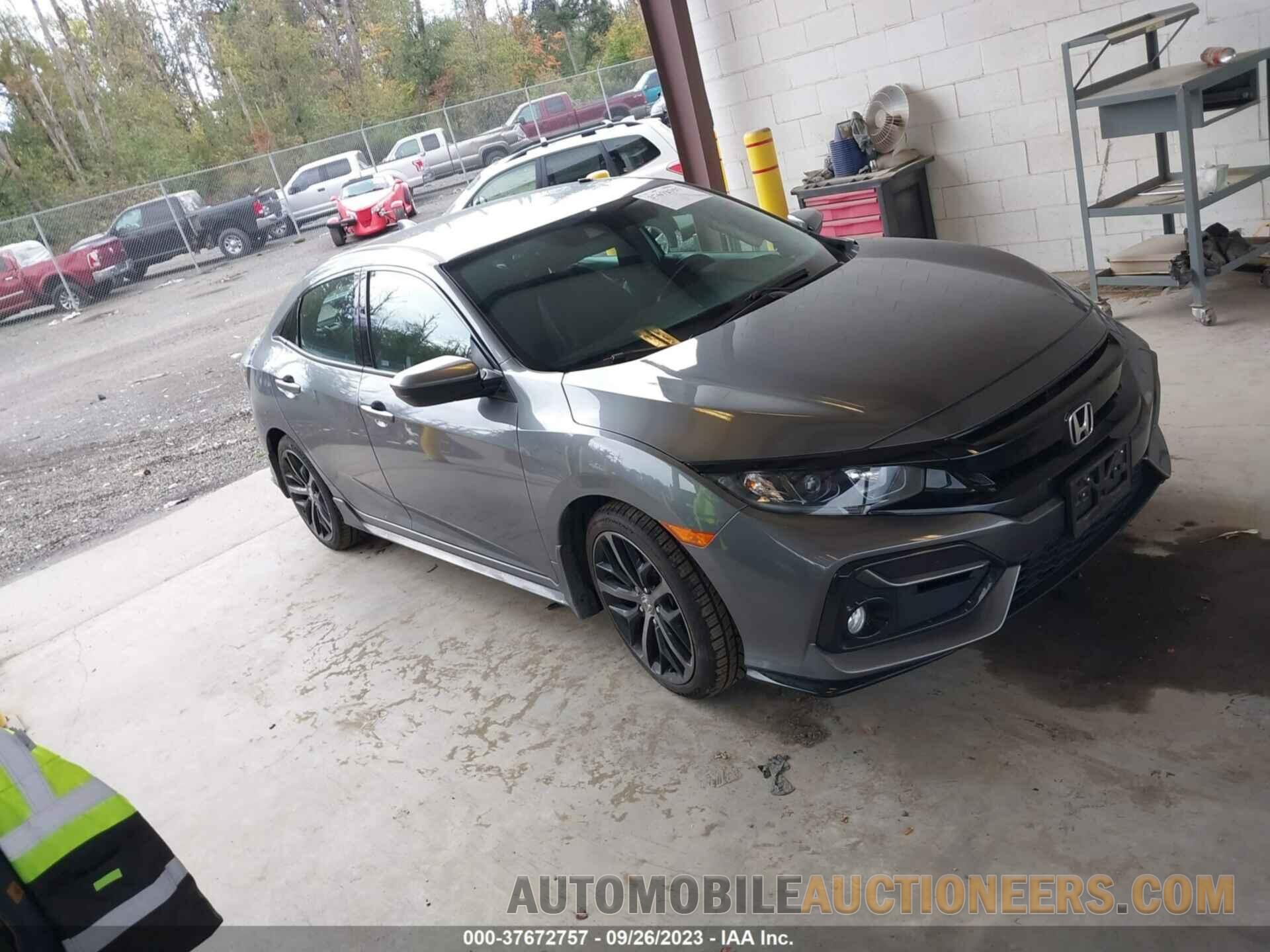 SHHFK7H4XMU418253 HONDA CIVIC HATCHBACK 2021