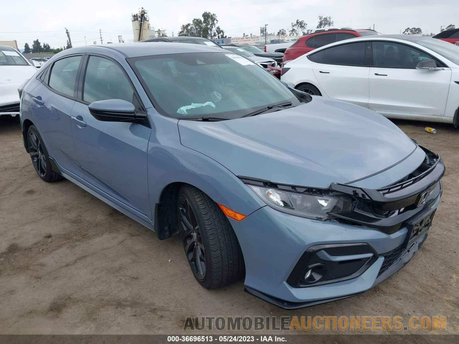 SHHFK7H4XMU425798 HONDA CIVIC HATCHBACK 2021