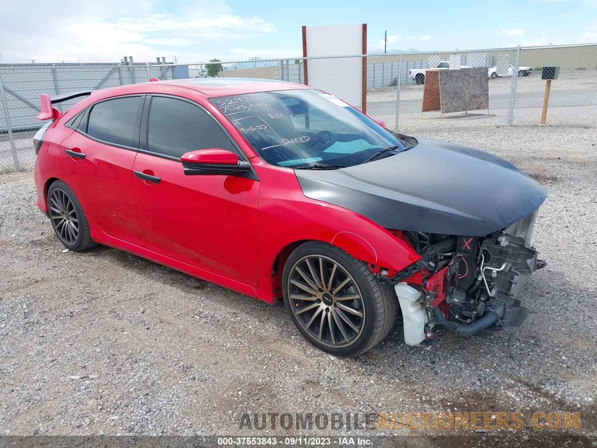 SHHFK7H5XJU423988 HONDA CIVIC HATCHBACK 2018