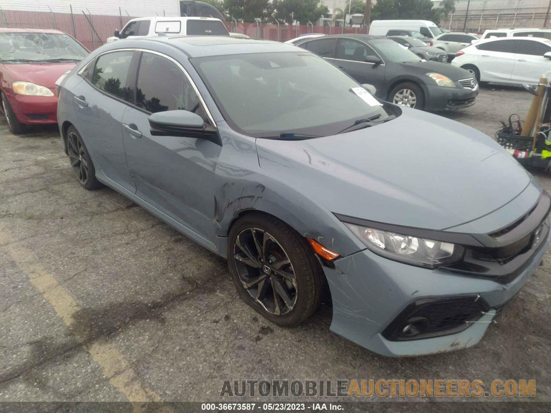 SHHFK7H66KU410763 HONDA CIVIC HATCHBACK 2019