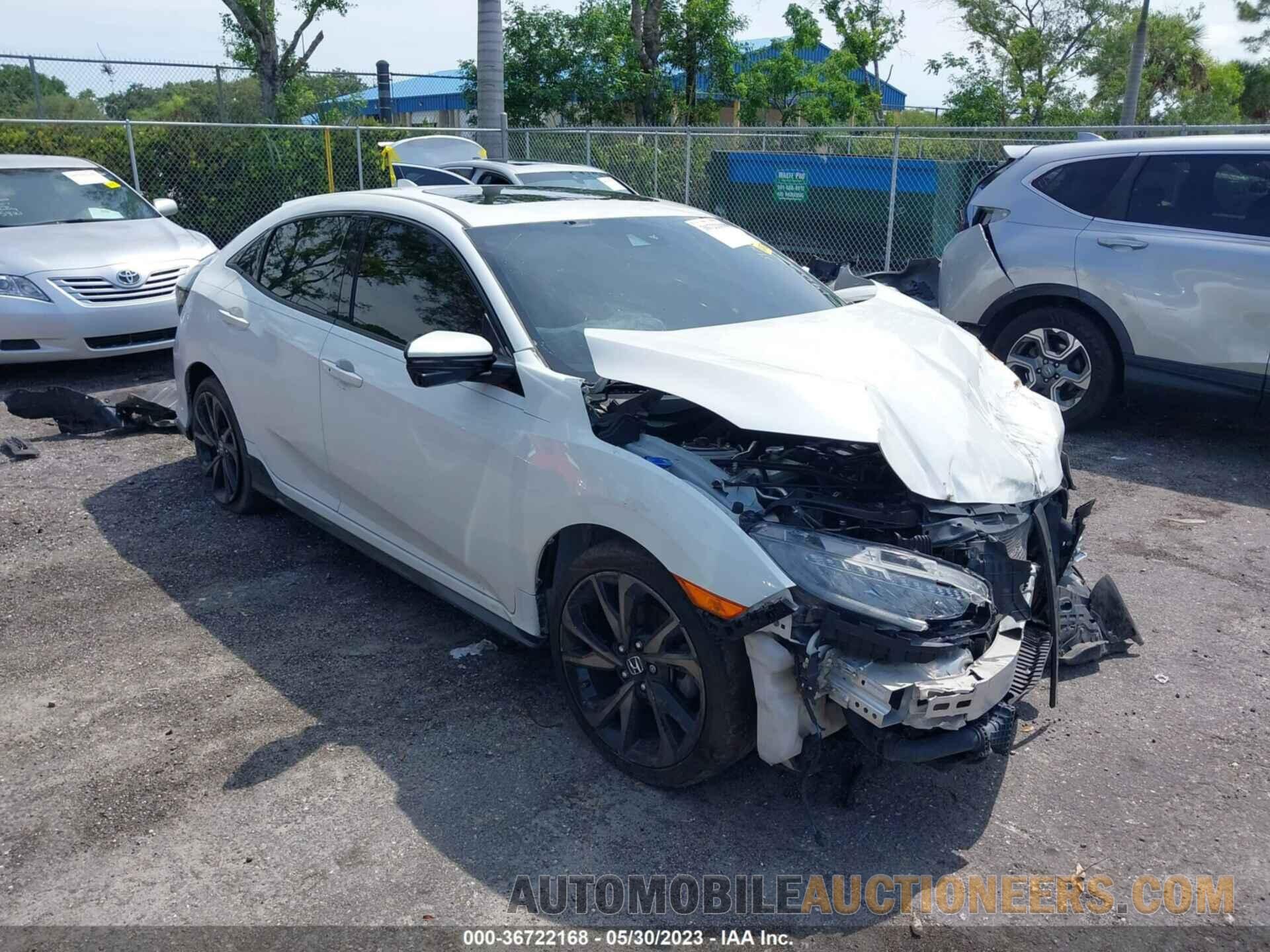 SHHFK7H91JU211905 HONDA CIVIC HATCHBACK 2018