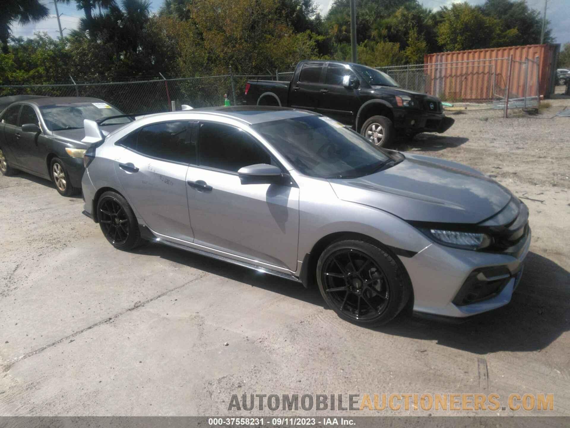 SHHFK7H93MU212168 HONDA CIVIC HATCHBACK 2021