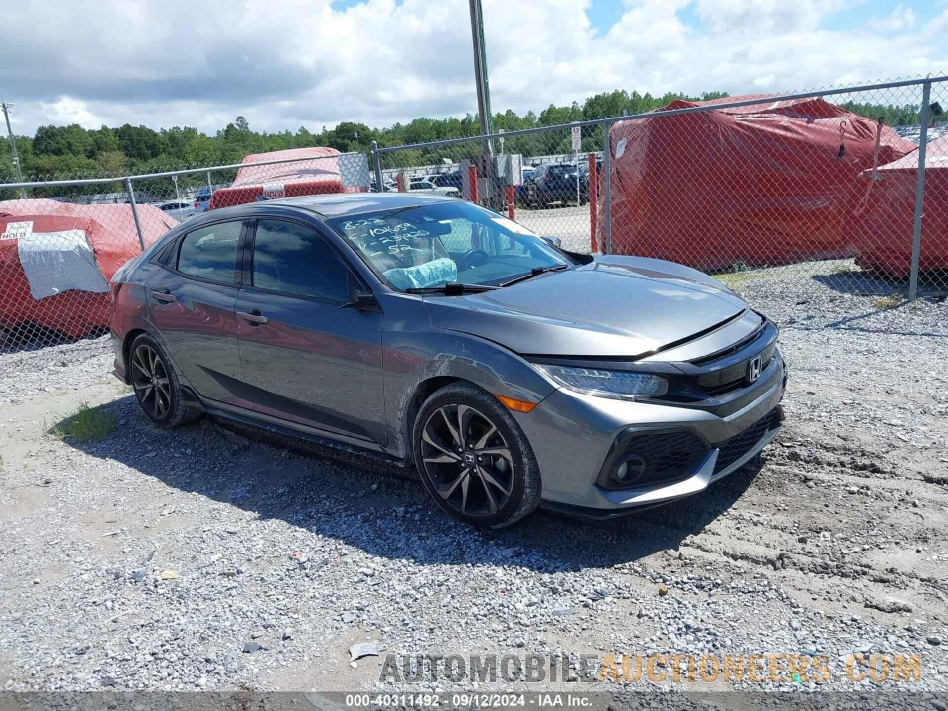 SHHFK7H96HU231920 HONDA CIVIC 2017