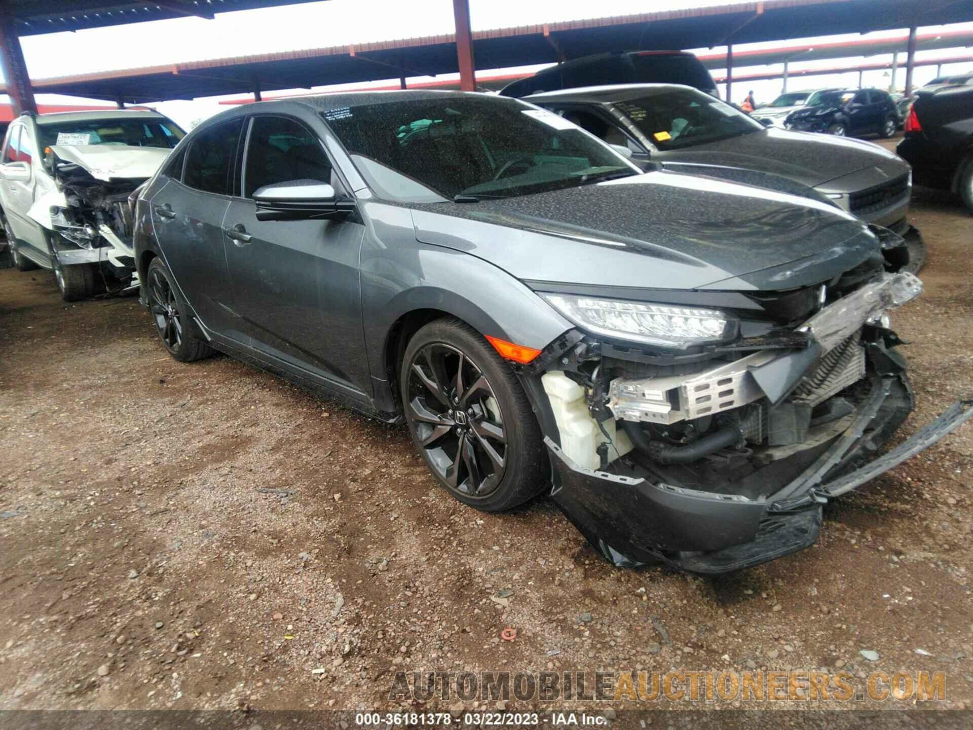 SHHFK7H98JU430697 HONDA CIVIC HATCHBACK 2018