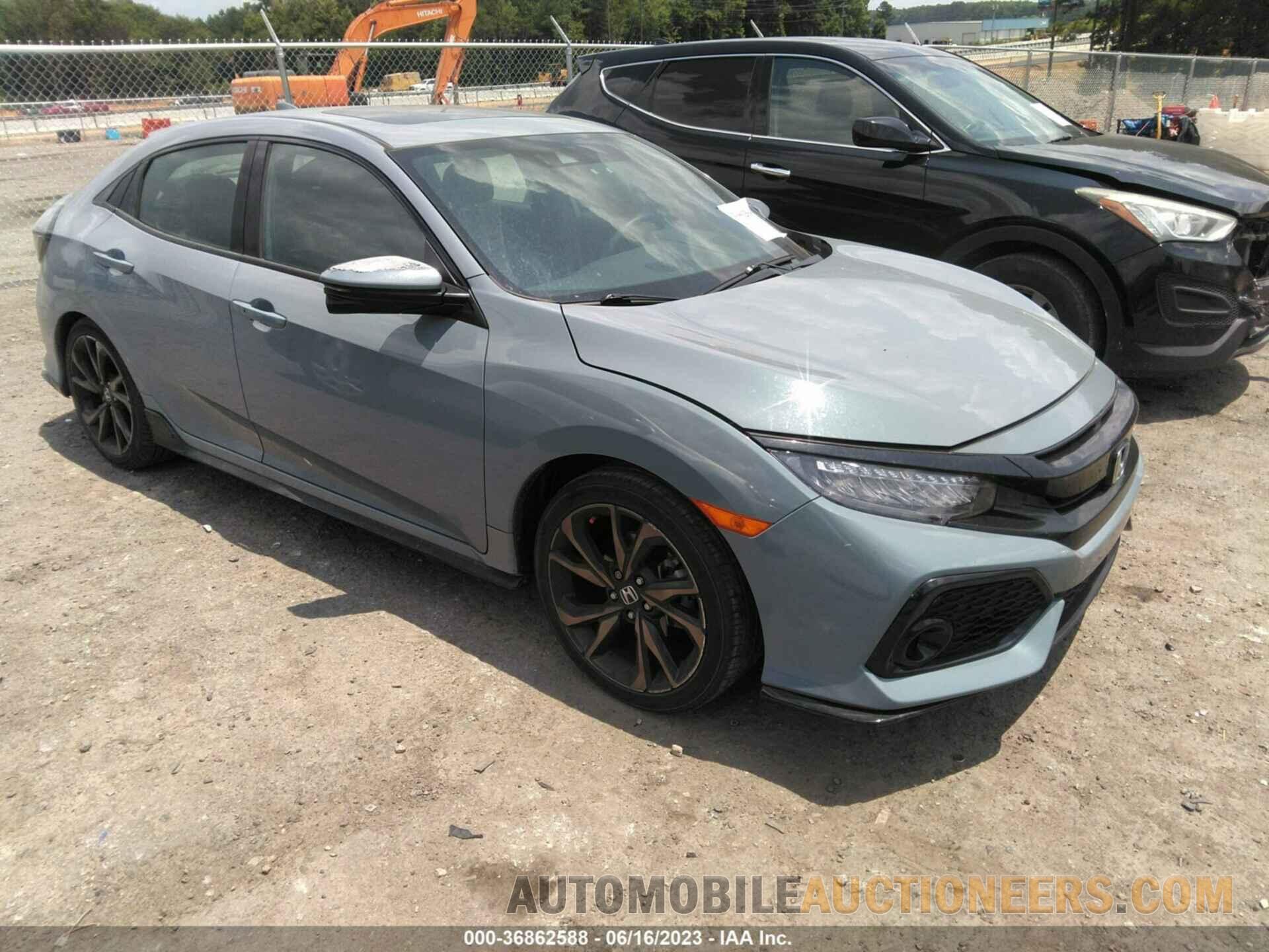 SHHFK7H99JU235384 HONDA CIVIC HATCHBACK 2018