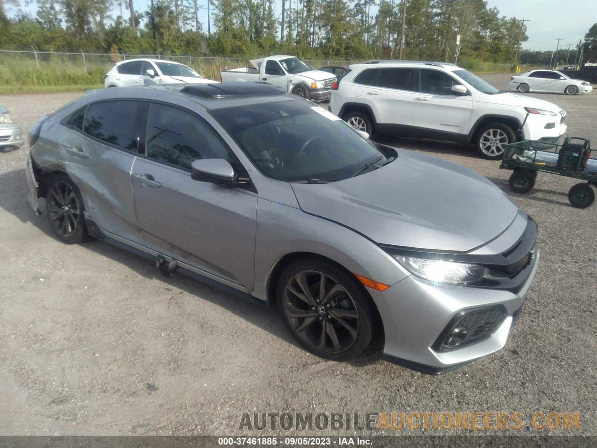 SHHFK7H9XJU227200 HONDA CIVIC HATCHBACK 2018