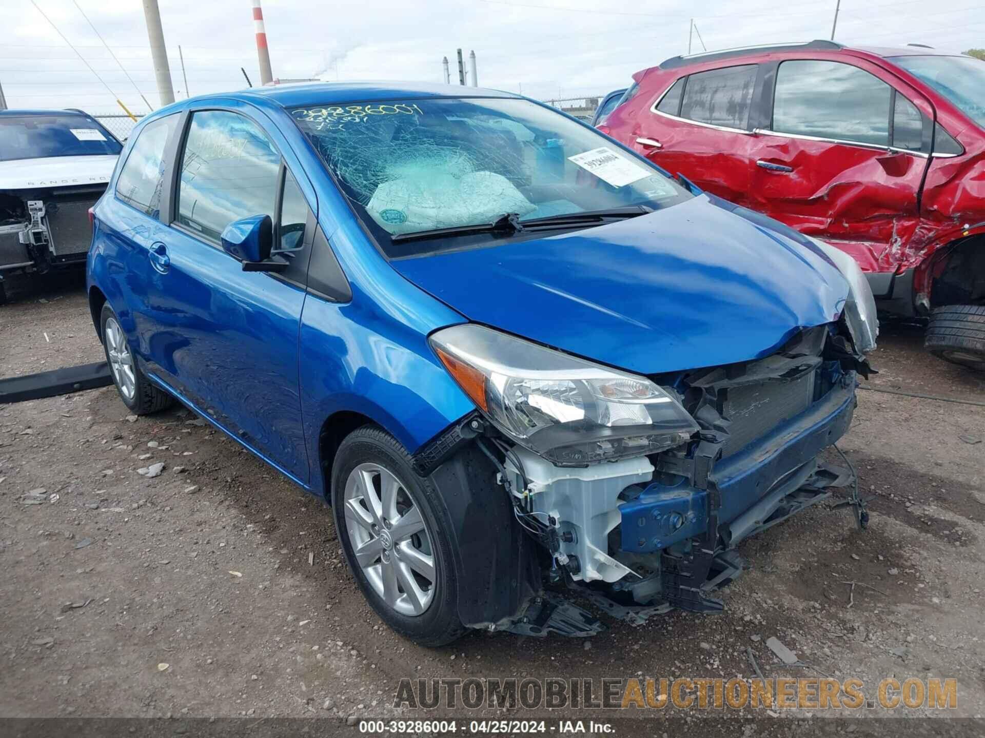 VNKJTUD34GA070037 TOYOTA YARIS 2016